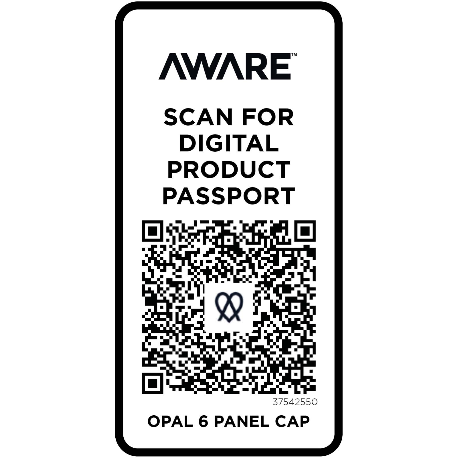 Opal 6 Segmenten Aware™ recycelte Kappe