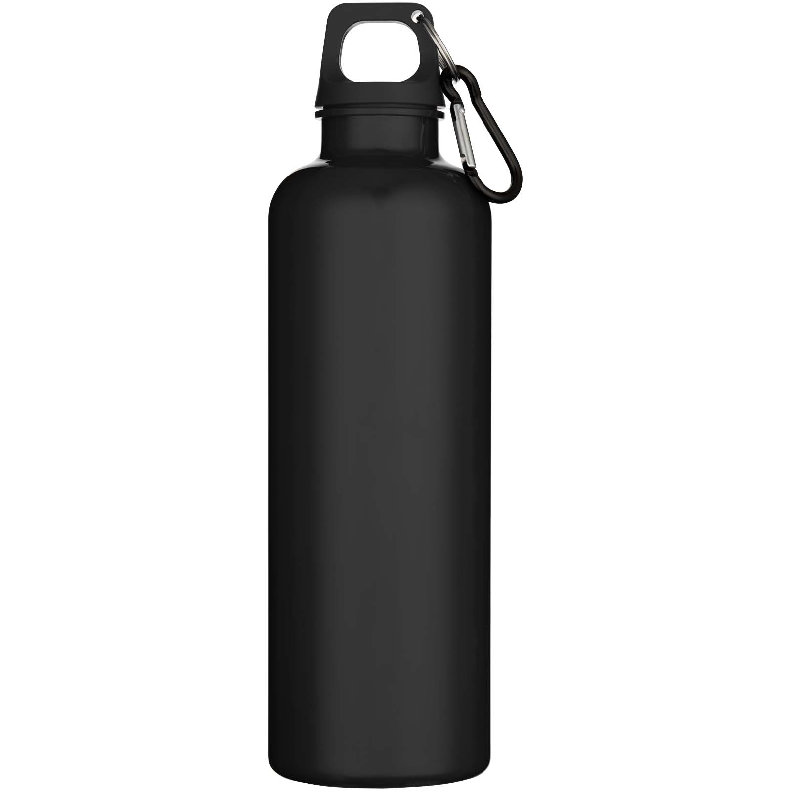 Oregon 750 ml einfarbige RS-zertifizierte Wasserflasche aus recyceltem Kunststoff mit Karabinerhaken