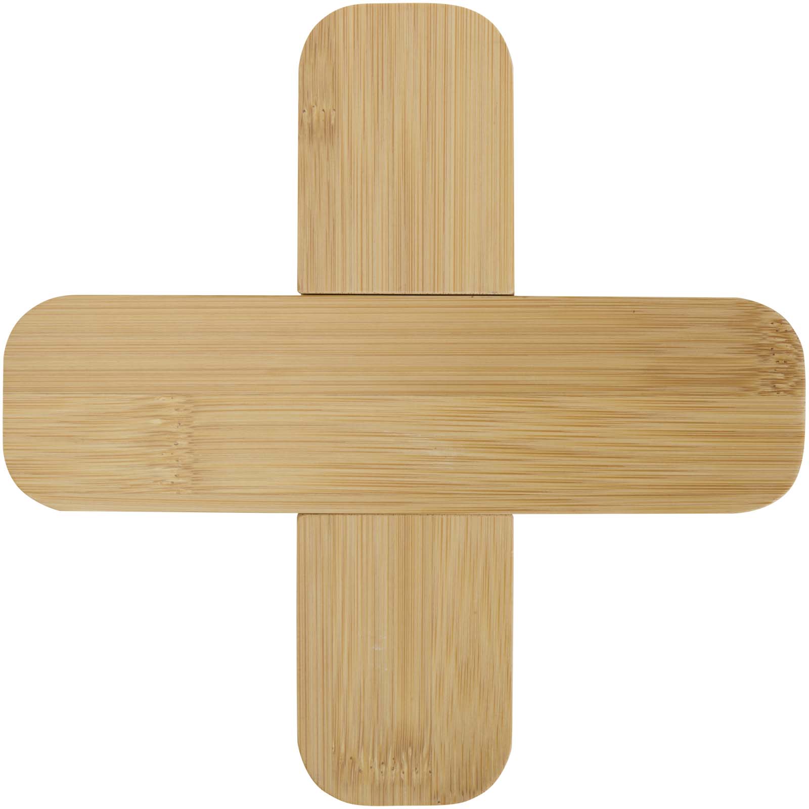 Croc Untersetzer aus Bambus – groß