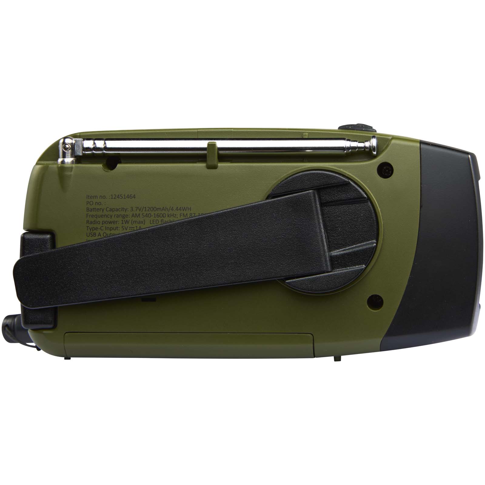 Avior RCS Notfunkgerät aus recyceltem Kunststoff