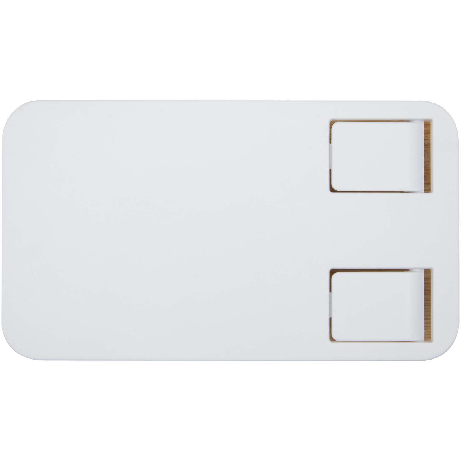 Alfirk Klappbare Smartphonehalterung  aus recyceltem Kunststoff mit Bambusdetails