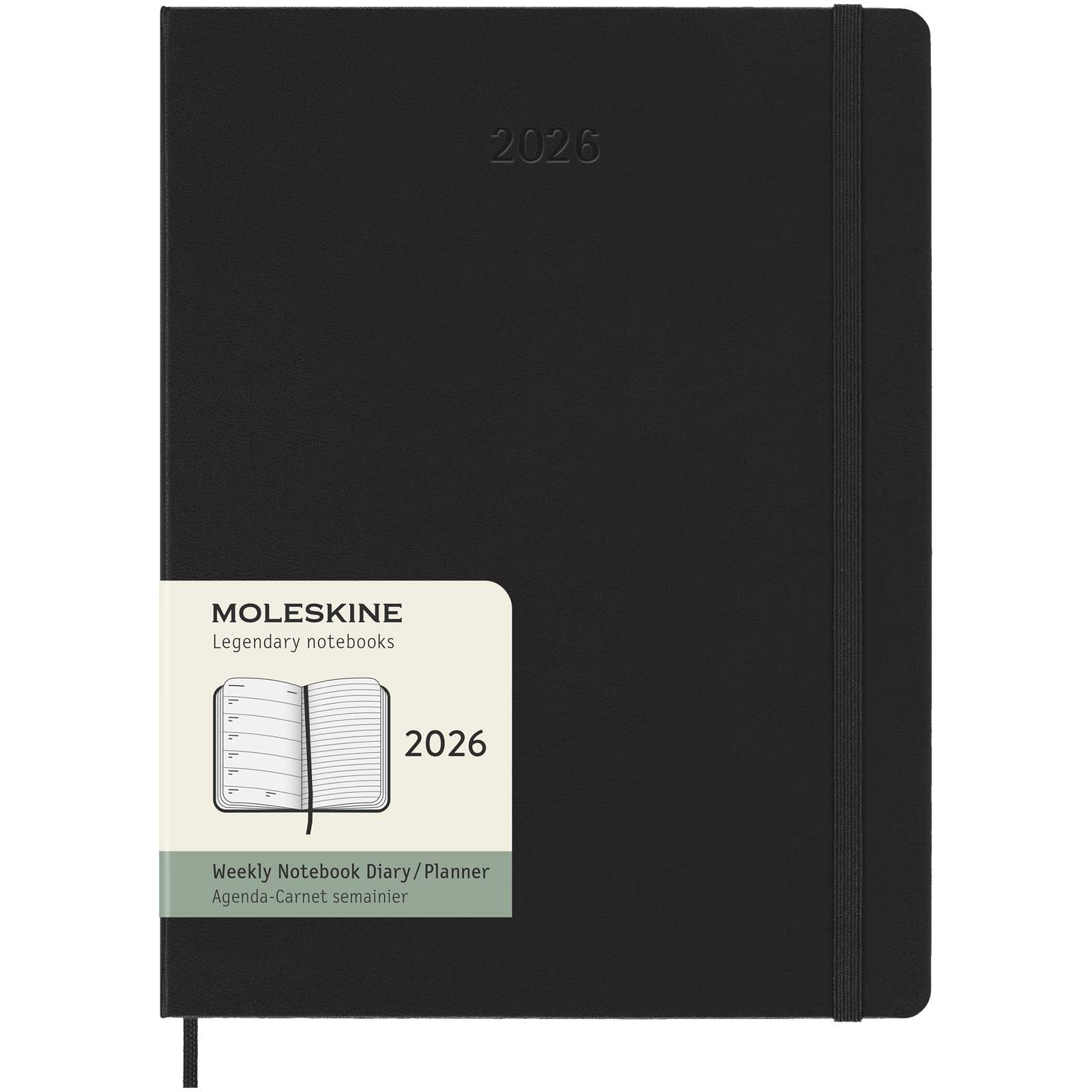 Moleskine Hardcover 12 Monate Wochenkalender XL Moleskine Hardcover 12 Monate Wochenkalender XL