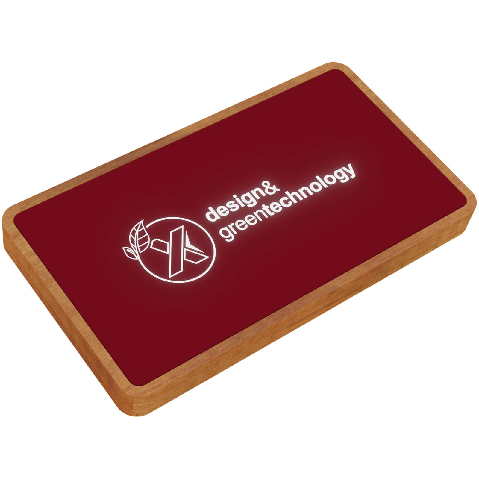 SCX.design P36 5000 mAh kabellose Powerbank mit Leuchtlogo
