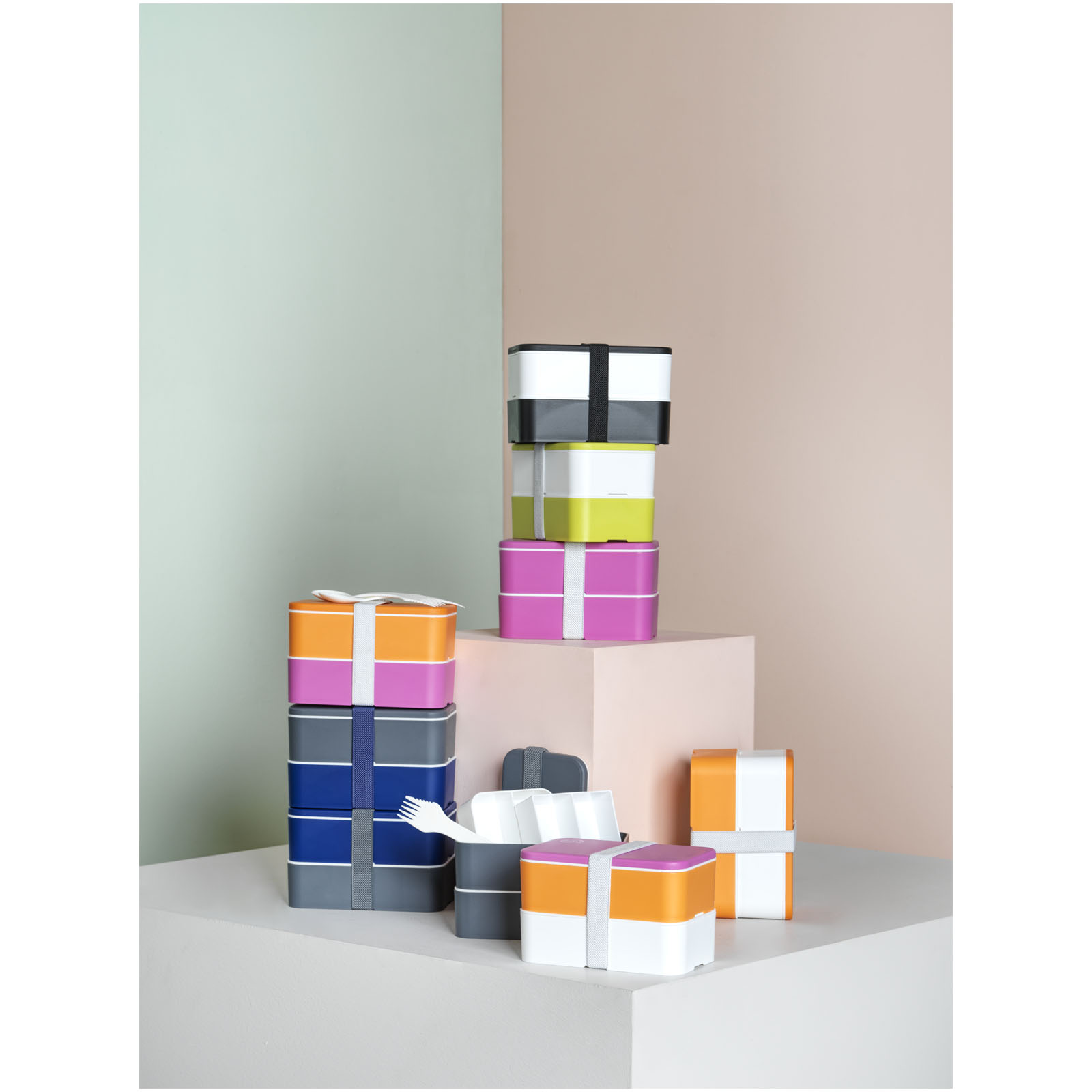 MIYO 700+700 ml Doppel-Lunchbox