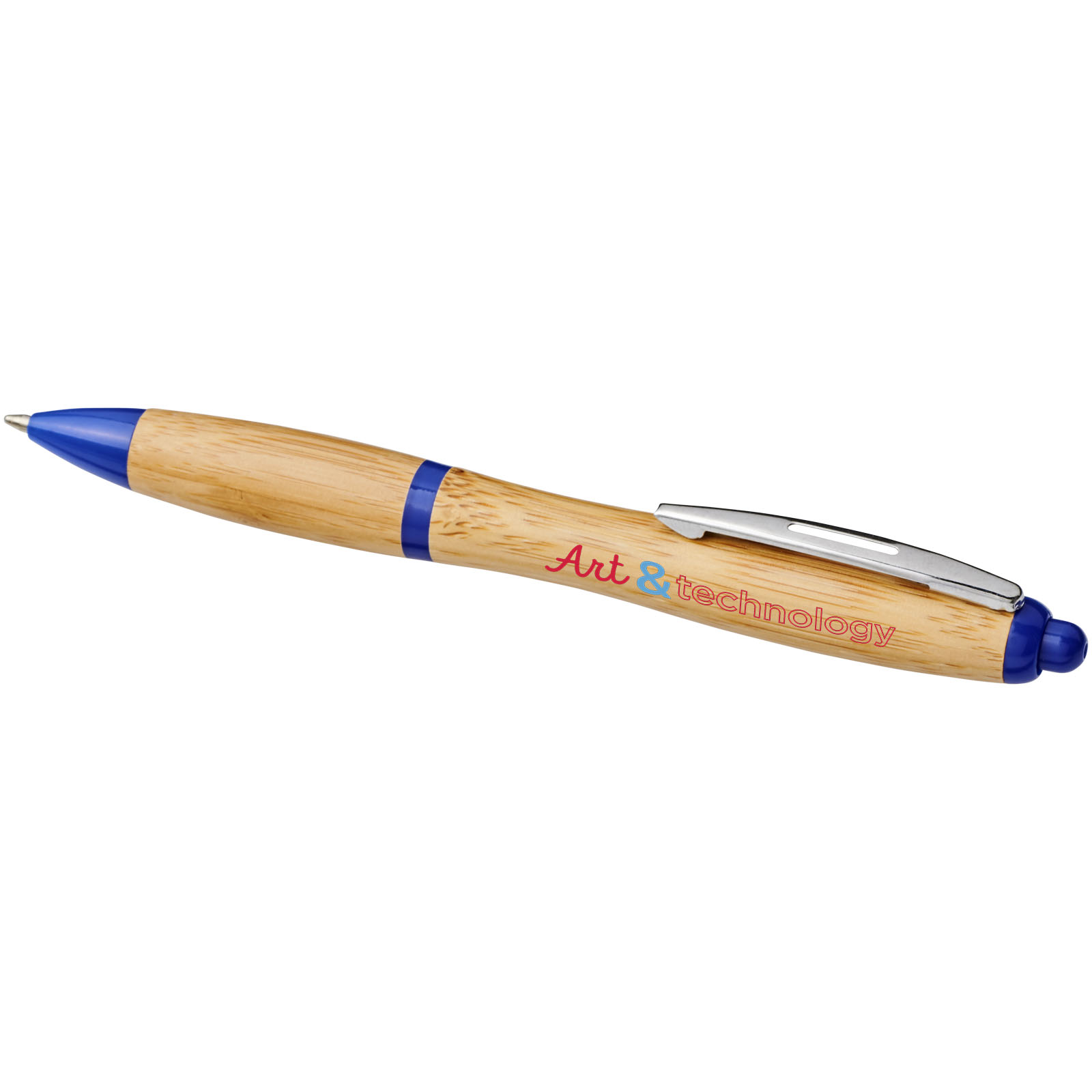 Nash Kugelschreiber aus Bambus (blaue Mine)
