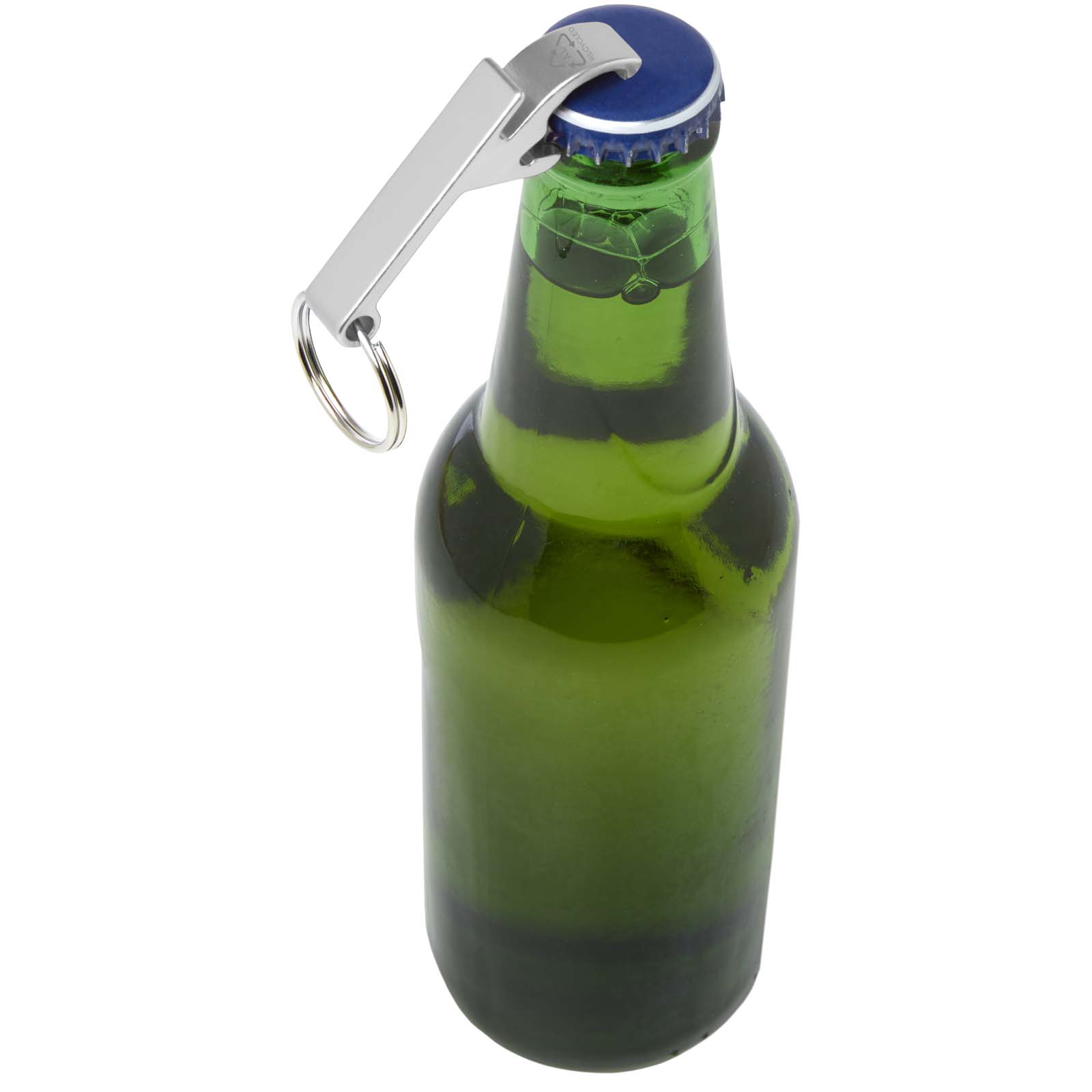 Tao Schlüsselanhänger mit Flaschen- und Dosenöffner aus recyceltem RCS Aluminium