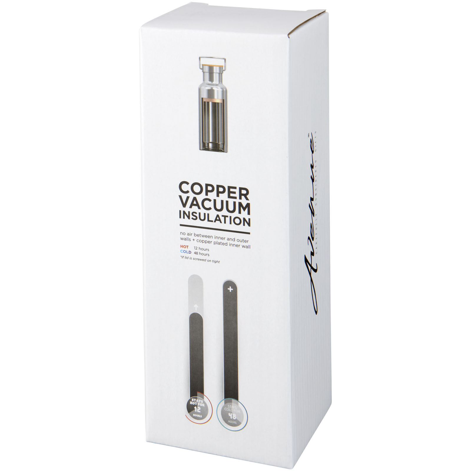 Thor 480 ml Kupfer-Vakuum Isolierflasche