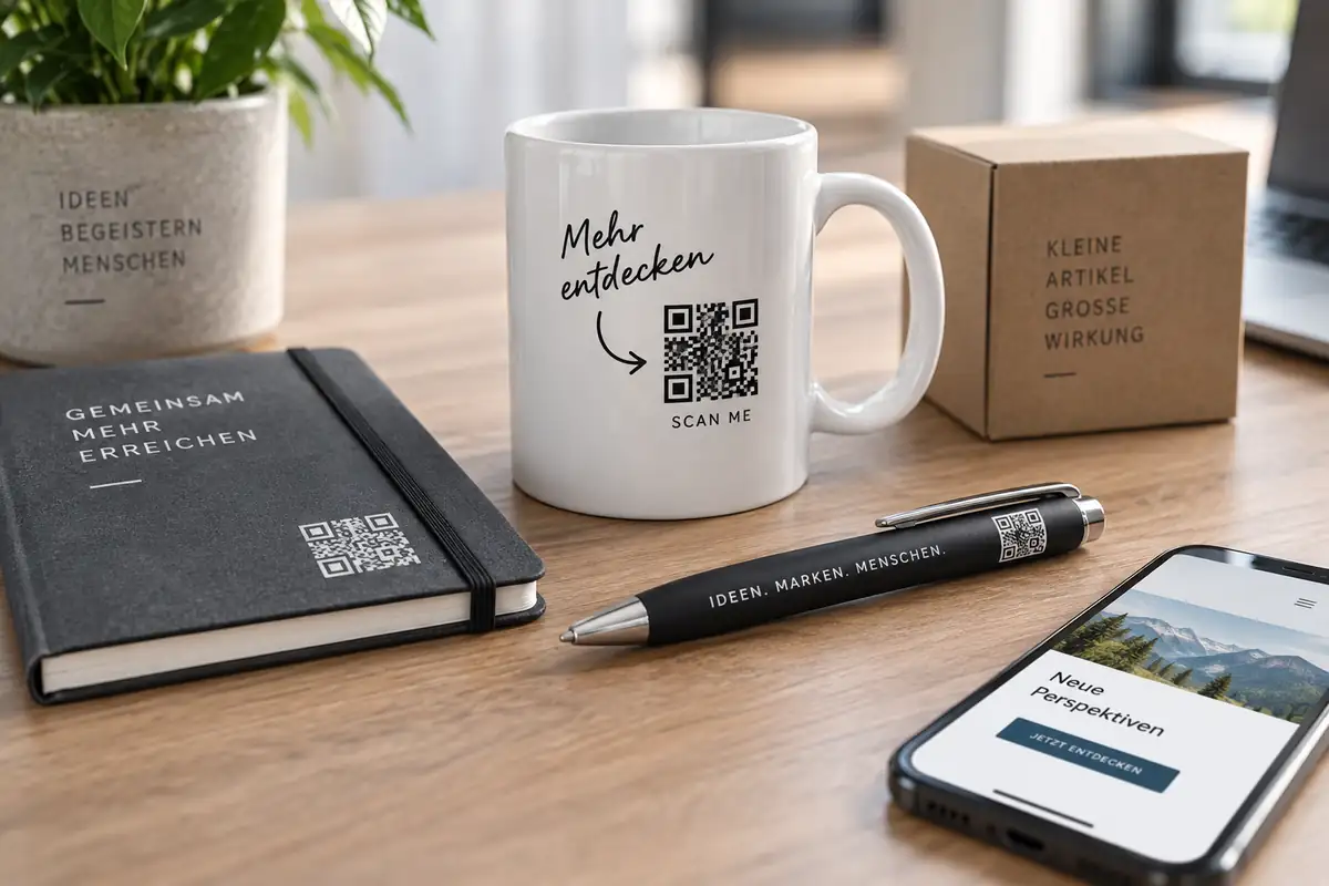 QR-Code auf Werbeartikeln: So bleibt er auch nach dem Druck zuverlässig scanbar