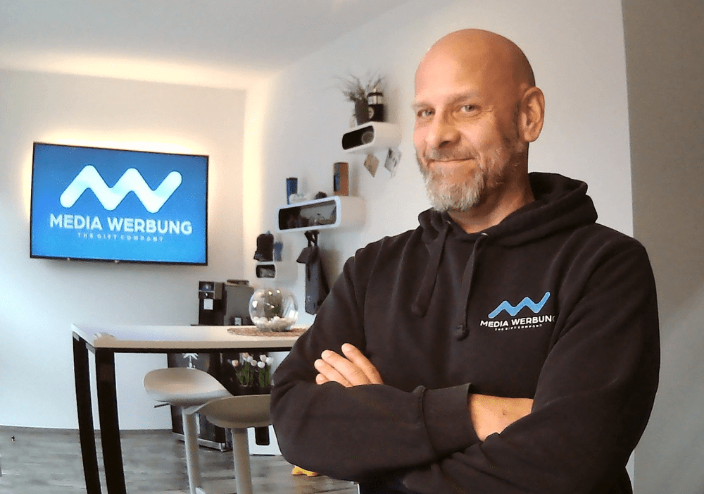Tobias Wiegers, Inhaber von Media Werbung Wiegers e.K. in Kerken