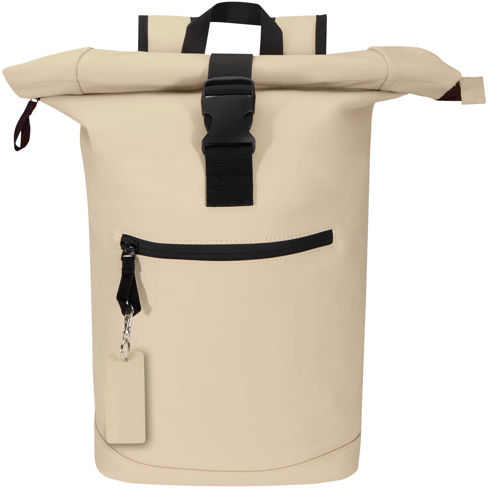 Resi Plus GRS recycelter rechteckiger Charm Schlüsselanhänger