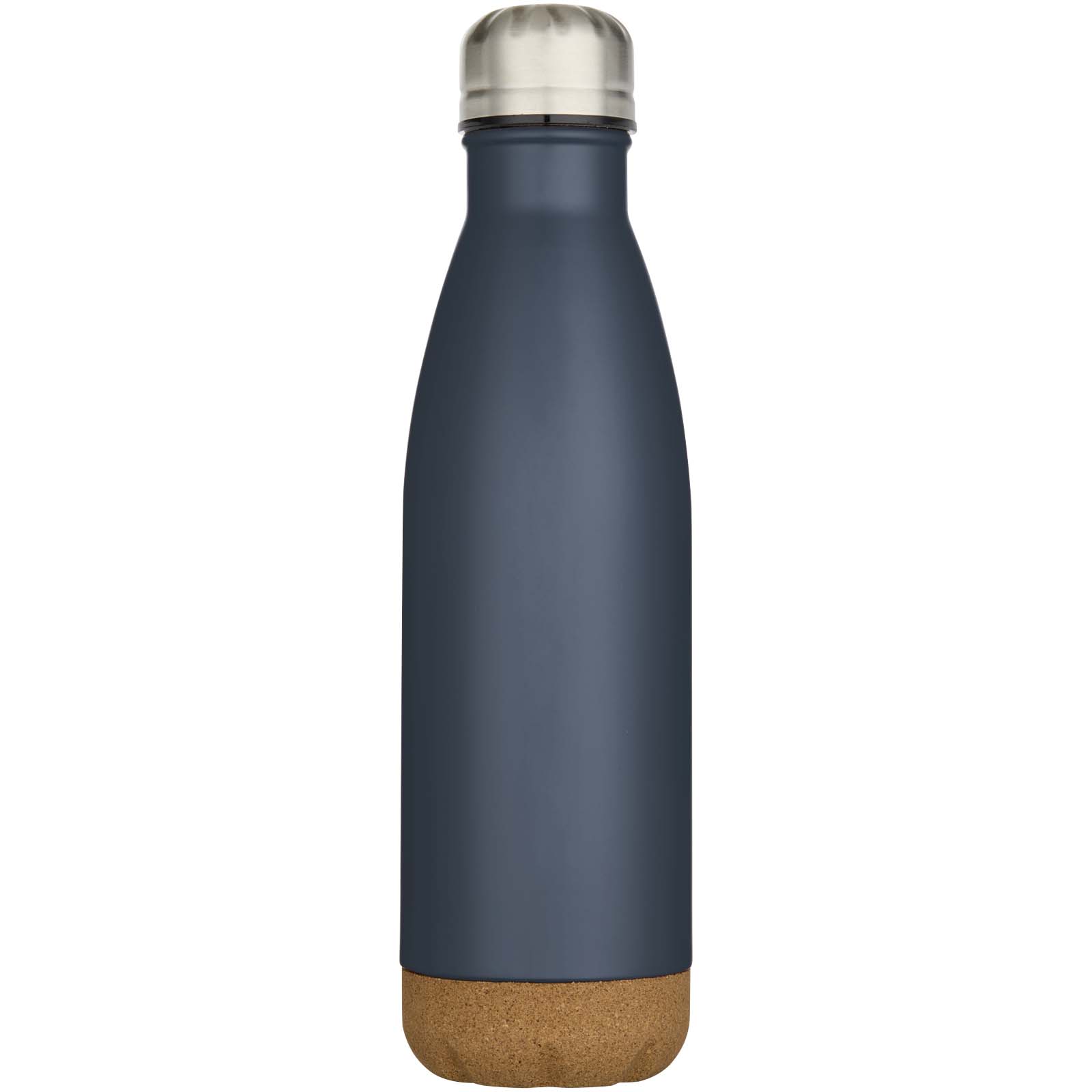 Cove 500 ml doppelwandige, vakuumisolierte Trinkflasche aus Edelstahl mit Korkdetails