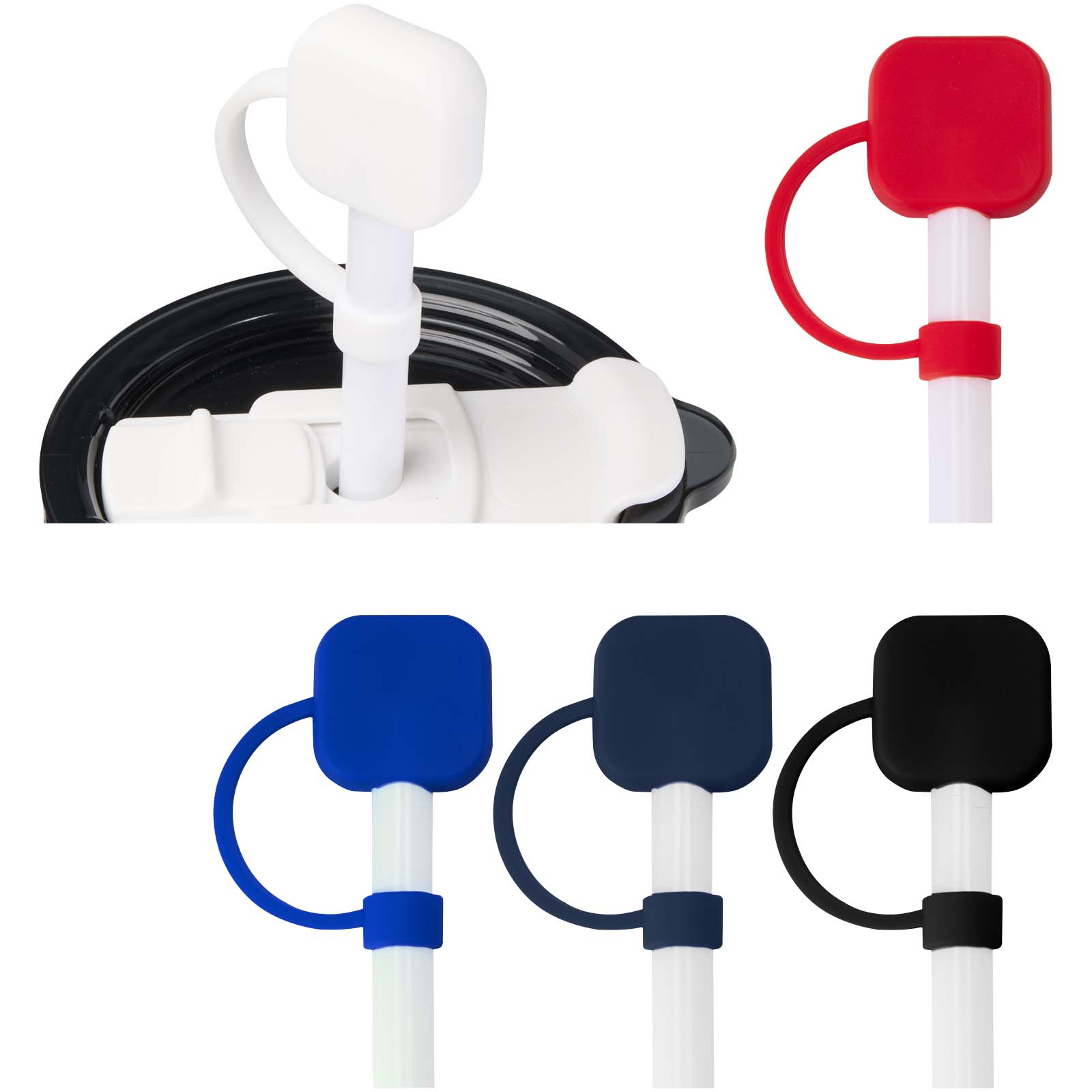 Sip Trinkhalm Abdeckung aus Silikon 