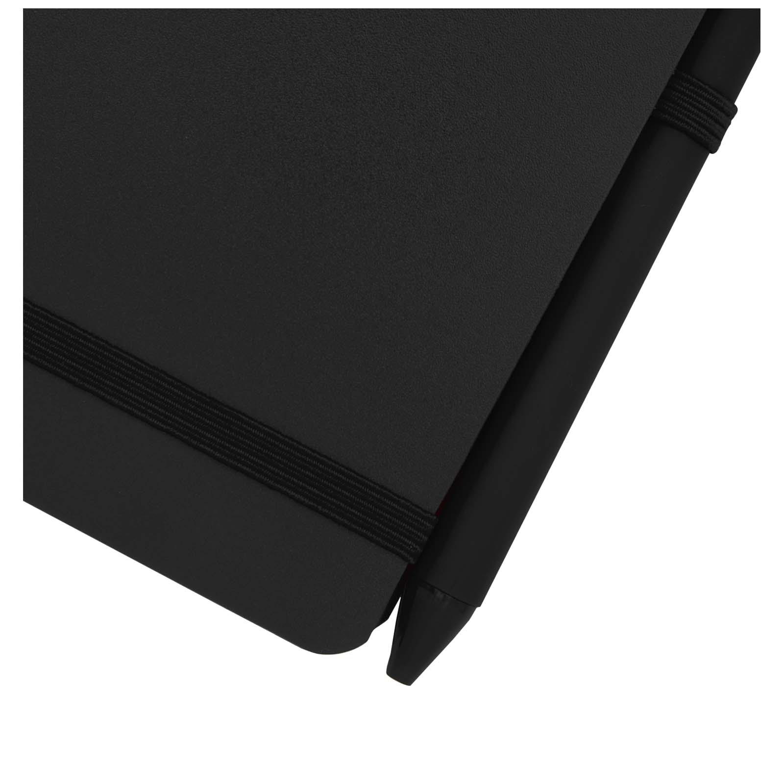 Thalaasa A6 Hardcover Notizbuch aus Ocean Bound Kunststoff mit Kugelschreiber (schwarze Mine)