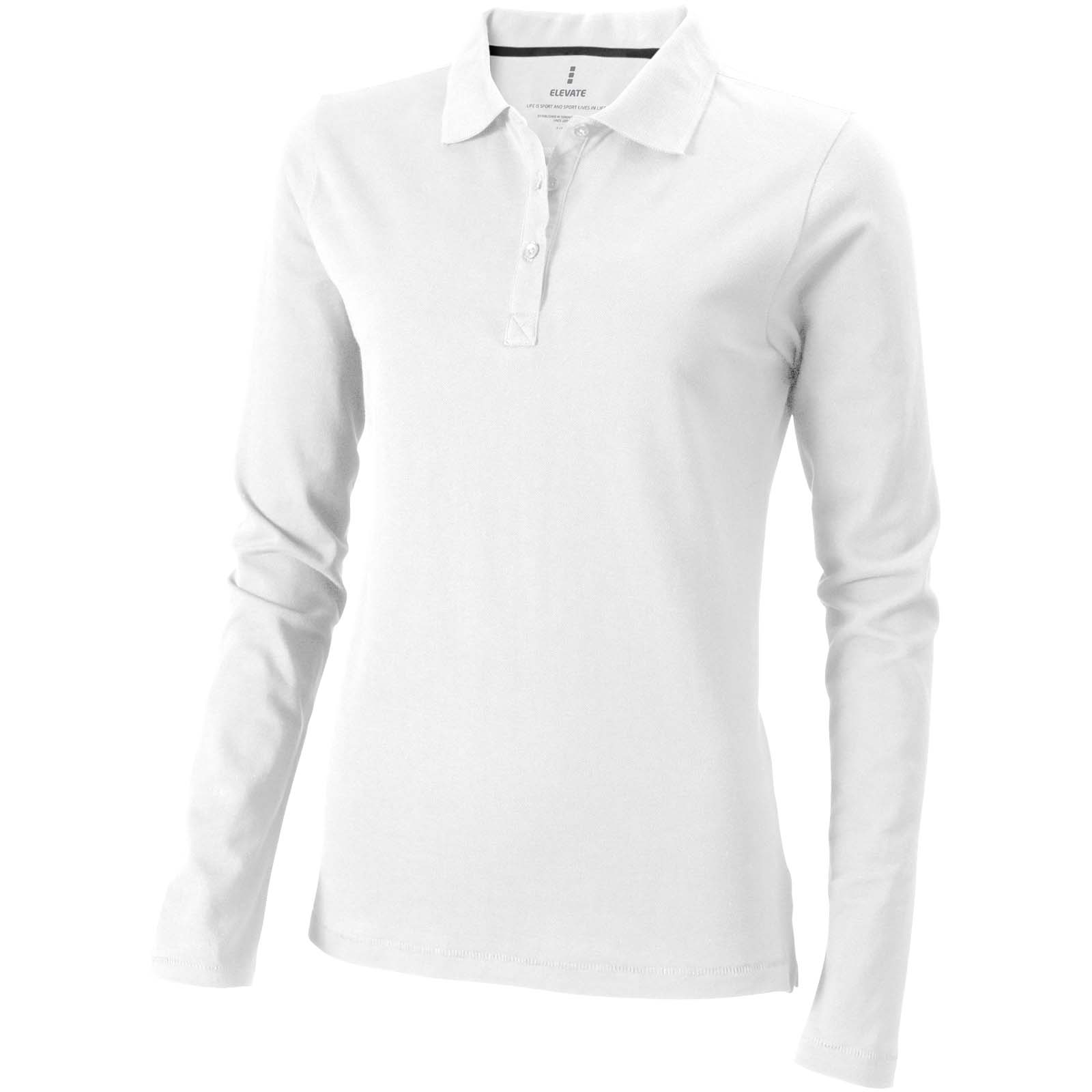 Calgary 180 g/m² Langarm Poloshirt für Damen Calgary 180 g/m² Langarm Poloshirt für Damen