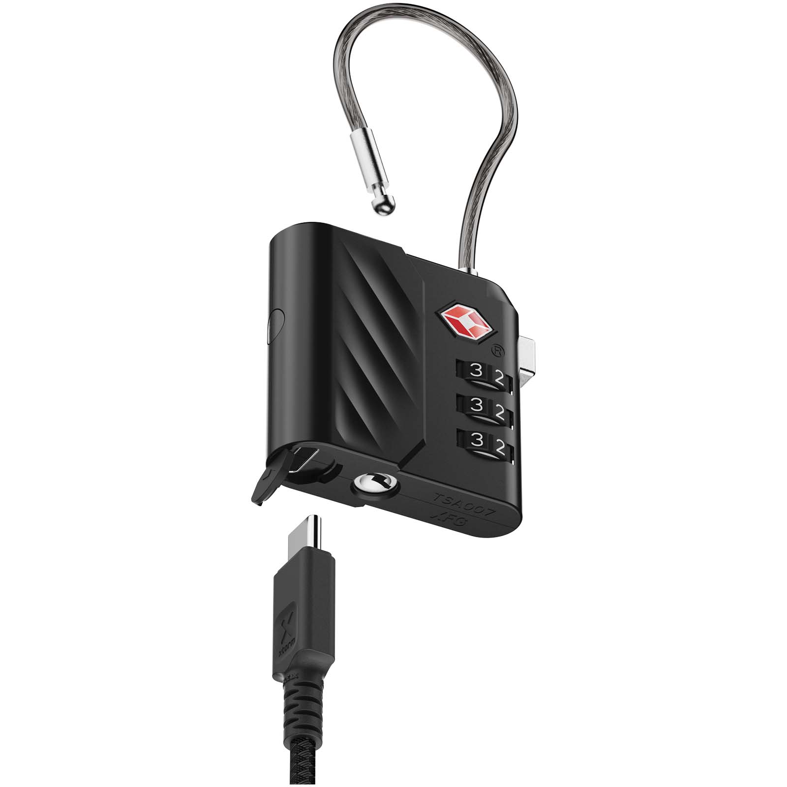 Xtorm Lock Tag TSA Zahlenschloss mit Standort Tracker