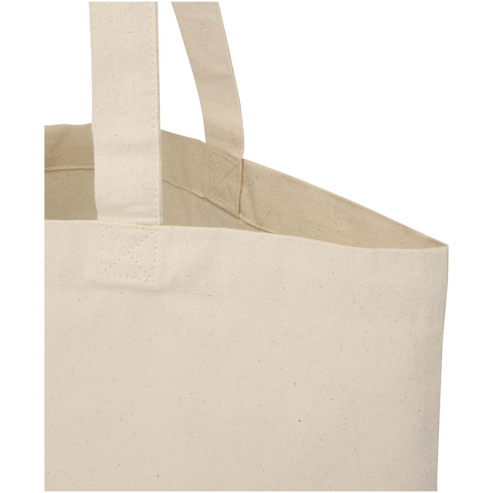 Madras Blend 140 g/m² Tragetasche aus GRS-recycelter Baumwolle 7L