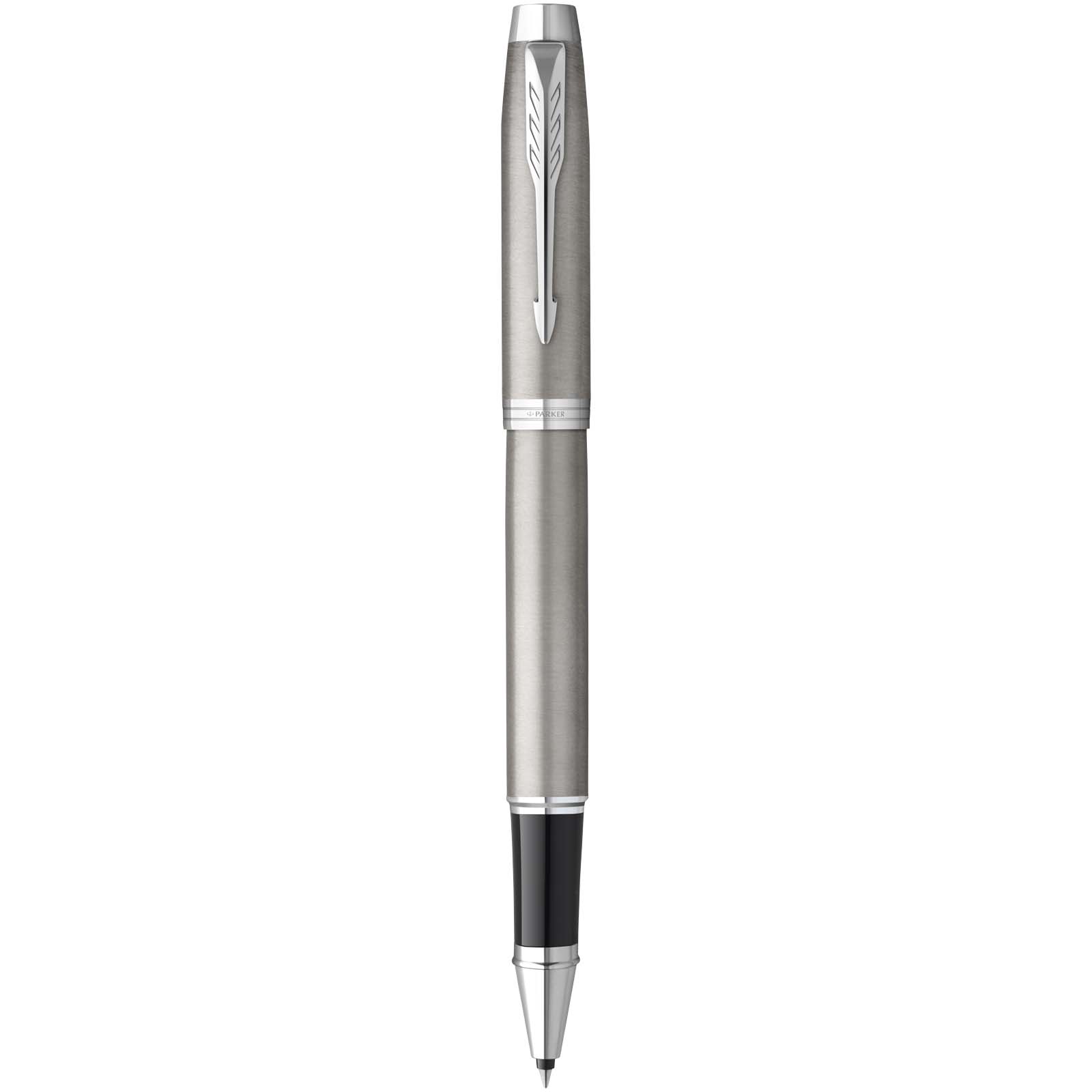 Parker IM Essentials Rollerball und Kugelschreiber Set – silber