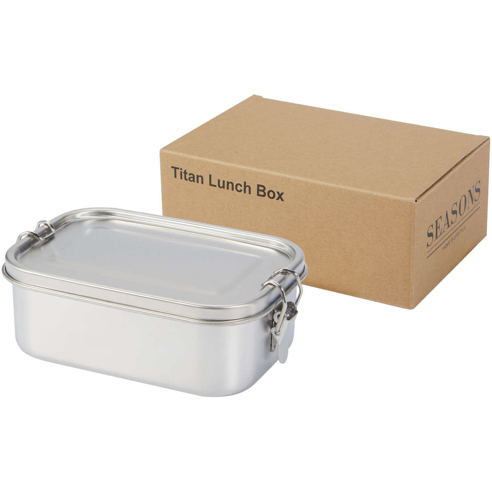 Titan 750 ml Lunchbox aus recyceltem Edelstahl