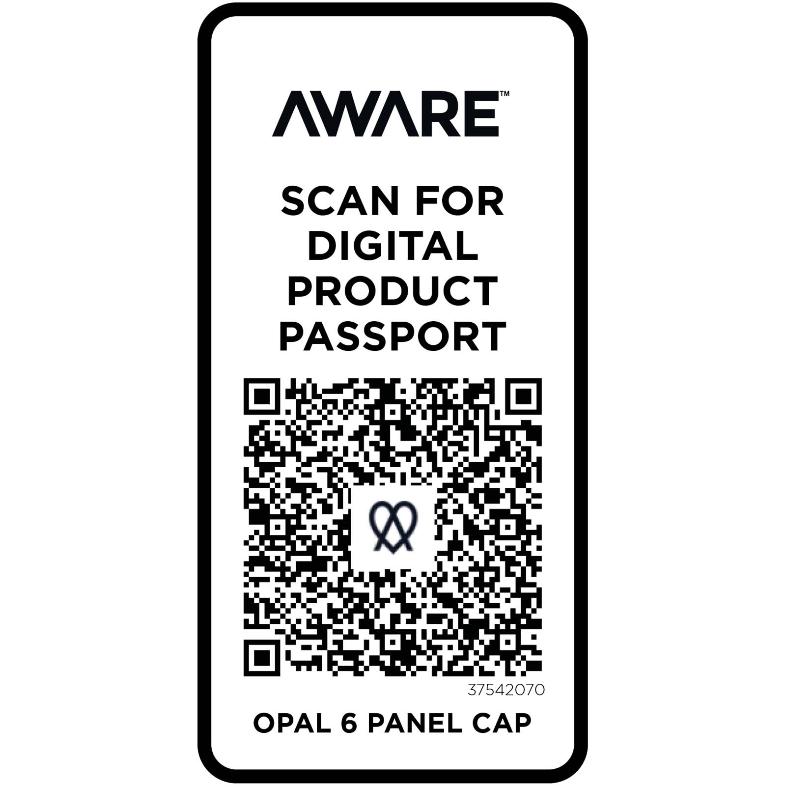 Opal 6 Segmenten Aware™ recycelte Kappe