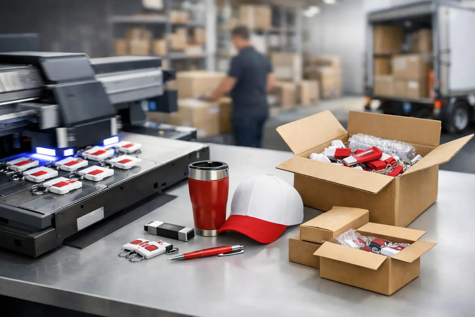 Wie Express-Produktion für Werbeartikel funktioniert