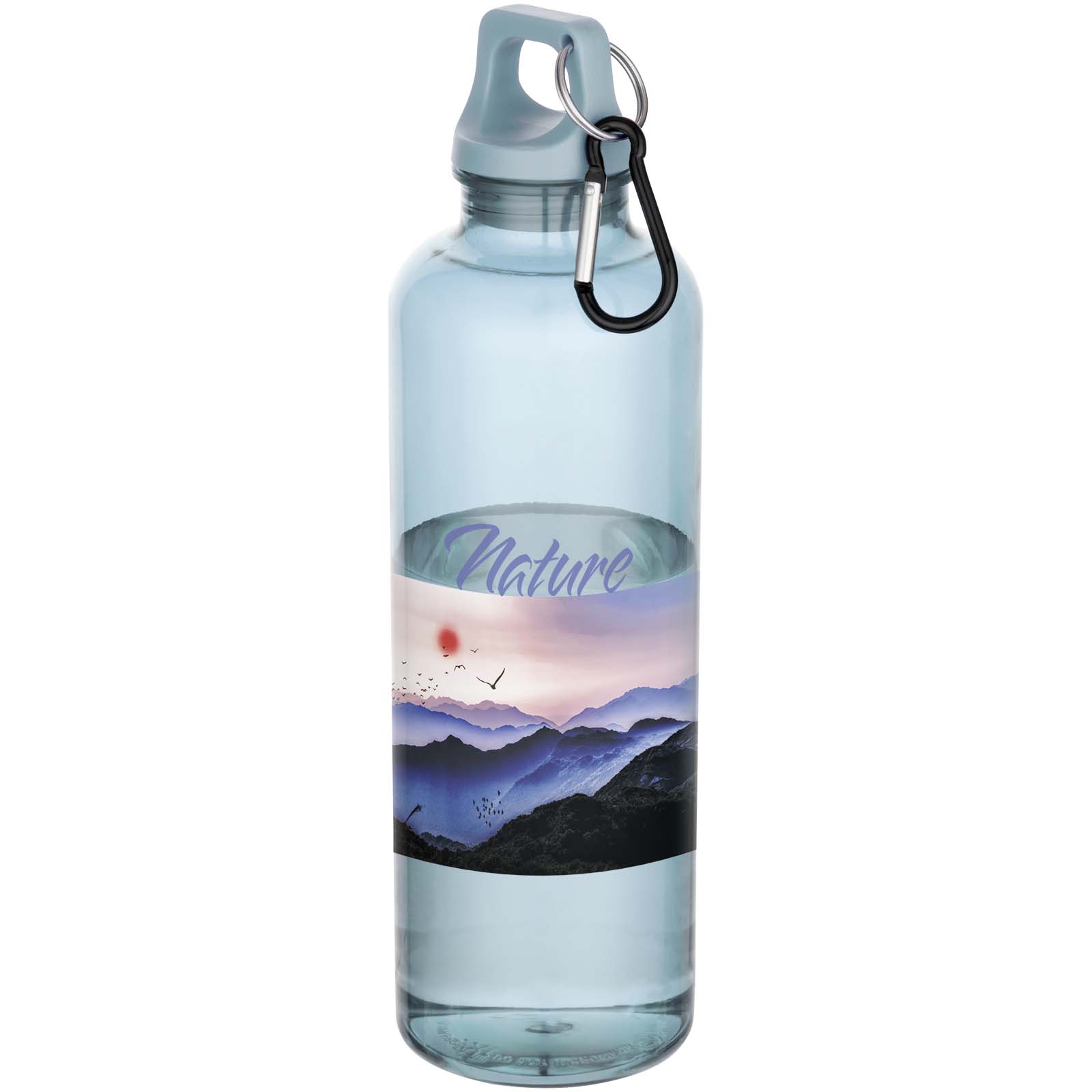Oregon 750 ml RCS-zertifizierte Trinkflasche aus recyceltem Kunststoff mit Karabinerhaken