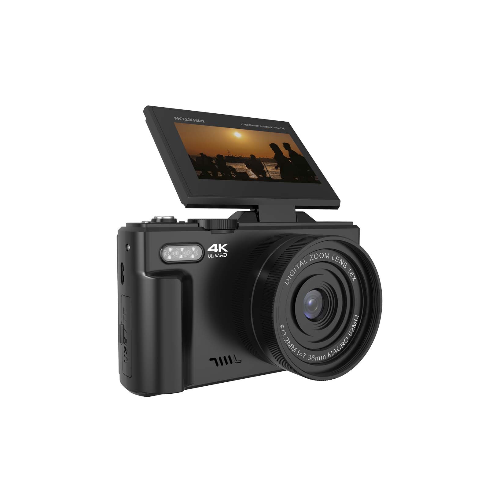 Prixton DV900 XPLORER 4K Digitalkamera