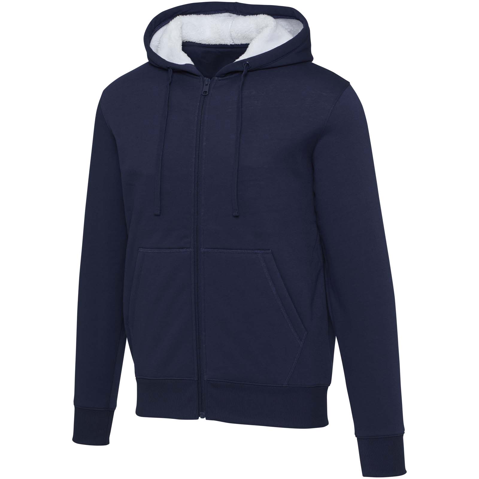 Natron 320 g/m² Sherpa-Kapuzenjacke mit Reißverschluss Natron 320 g/m² Sherpa-Kapuzenjacke mit Reißverschluss