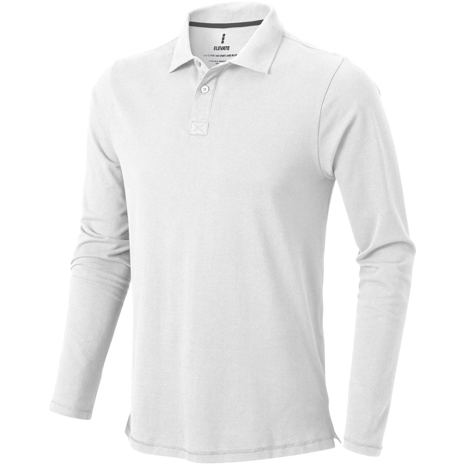 Calgary 180 g/m² Langarm Poloshirt für Herren Calgary 180 g/m² Langarm Poloshirt für Herren