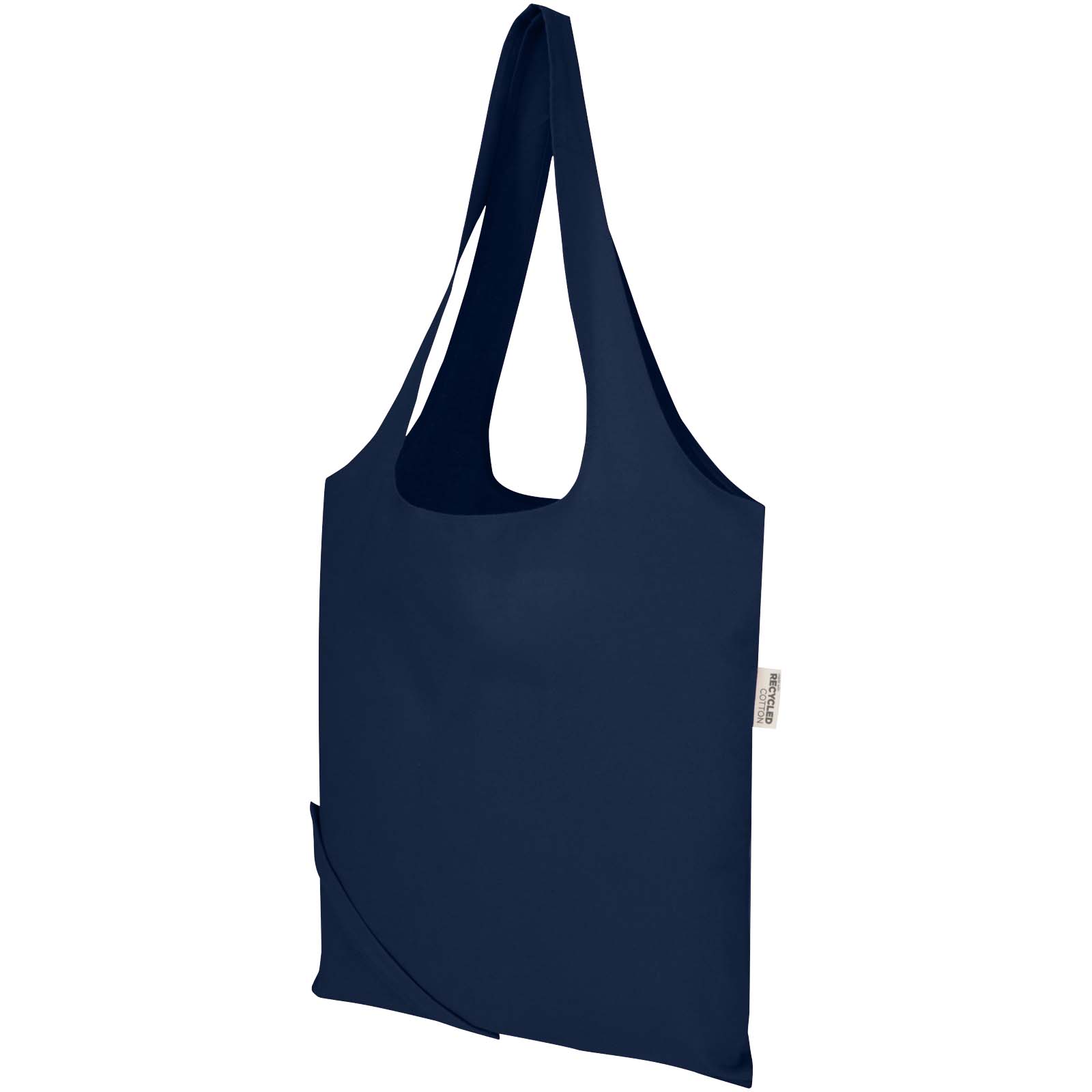 Madras Blend 140 g/m², GRS-zertifizierte, faltbare Baumwoll Tragetasche, 7 l