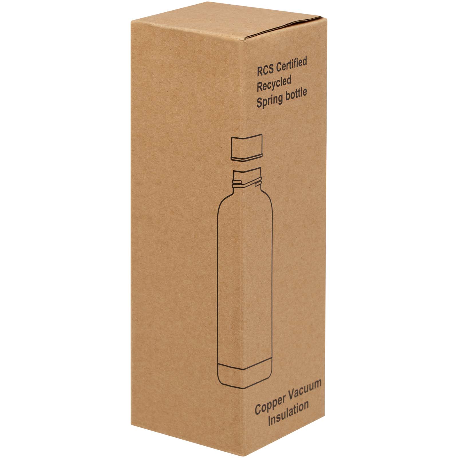 Spring 500 ml RCS-zertifizierte Kupfer-Vakuum Isolierflasche aus recyceltem Edelstahl