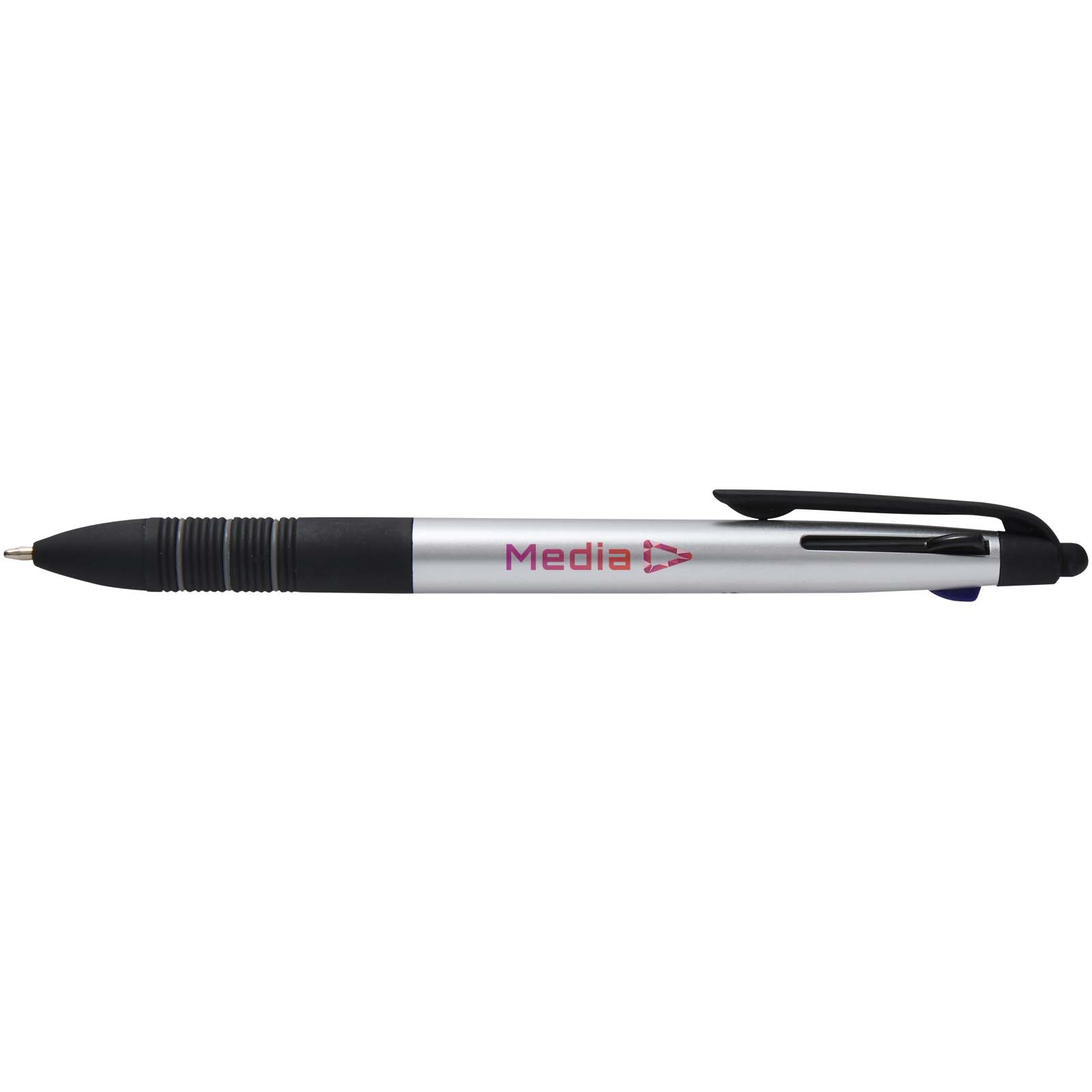 Trine 3-Farben RCS recycelter Kugelschreiber mit Stylus