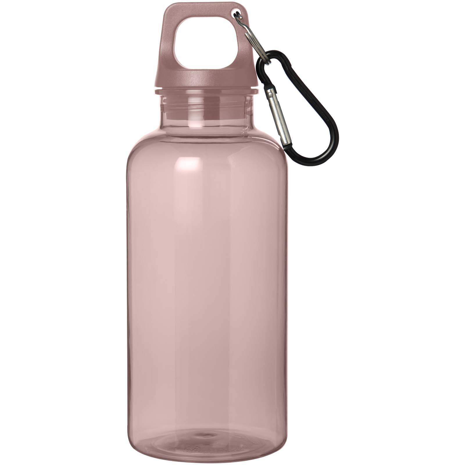 Oregon 400 ml RCS-zertifizierte Trinkflasche aus recyceltem Kunststoff mit Karabiner 