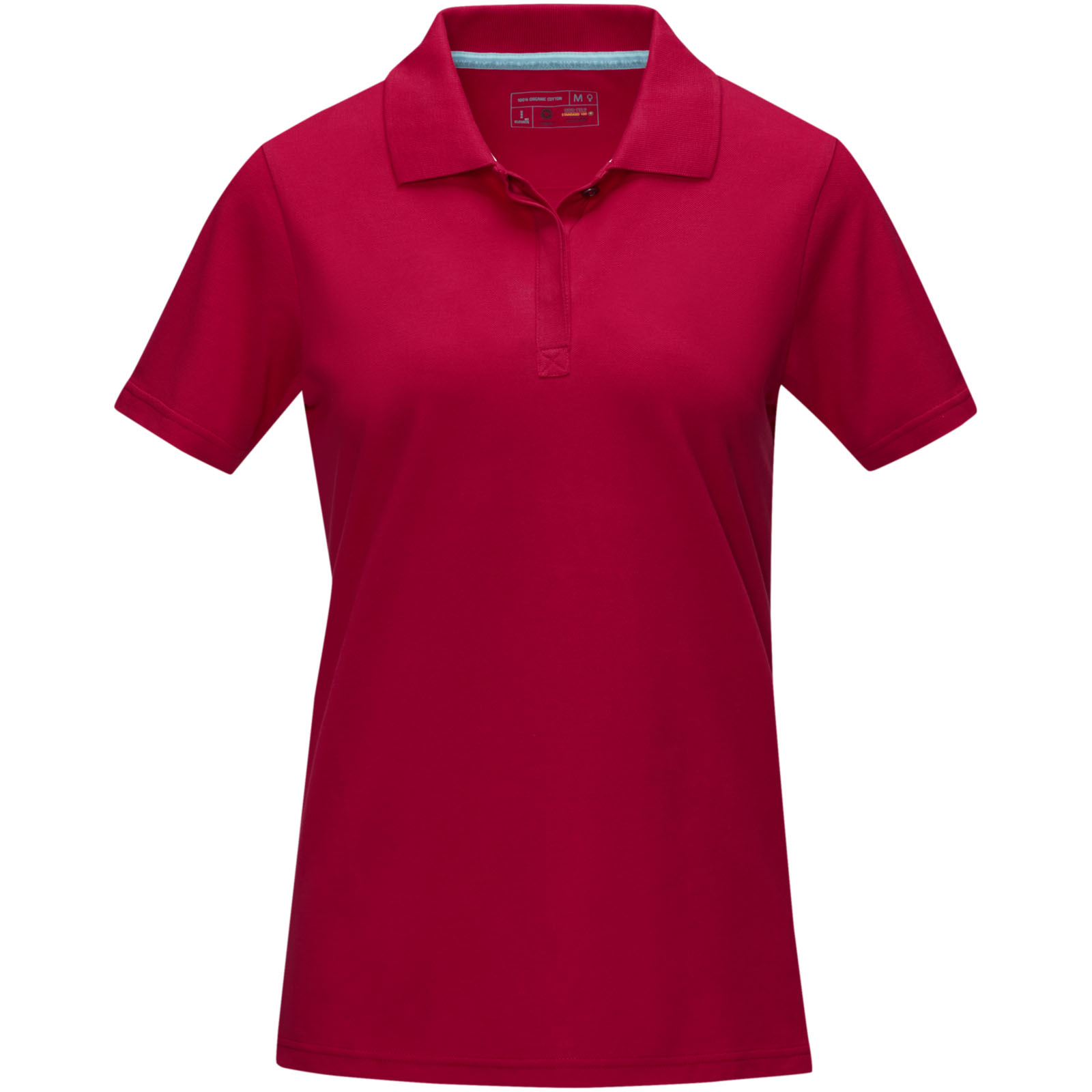 Graphite Poloshirt aus Bio-Baumwolle für Damen