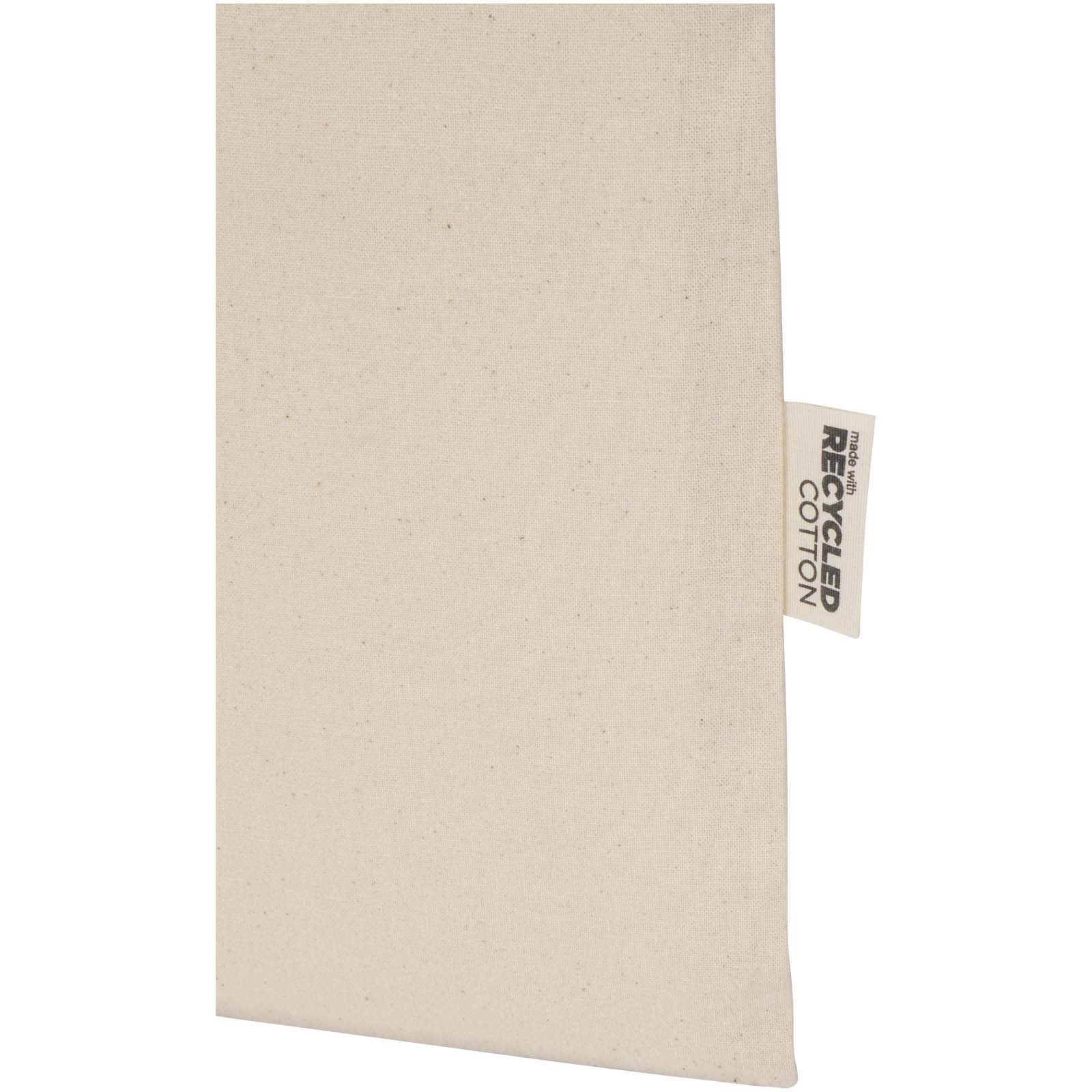 Madras Blend 140 g/m² Tragetasche aus GRS-recycelter Baumwolle 7L