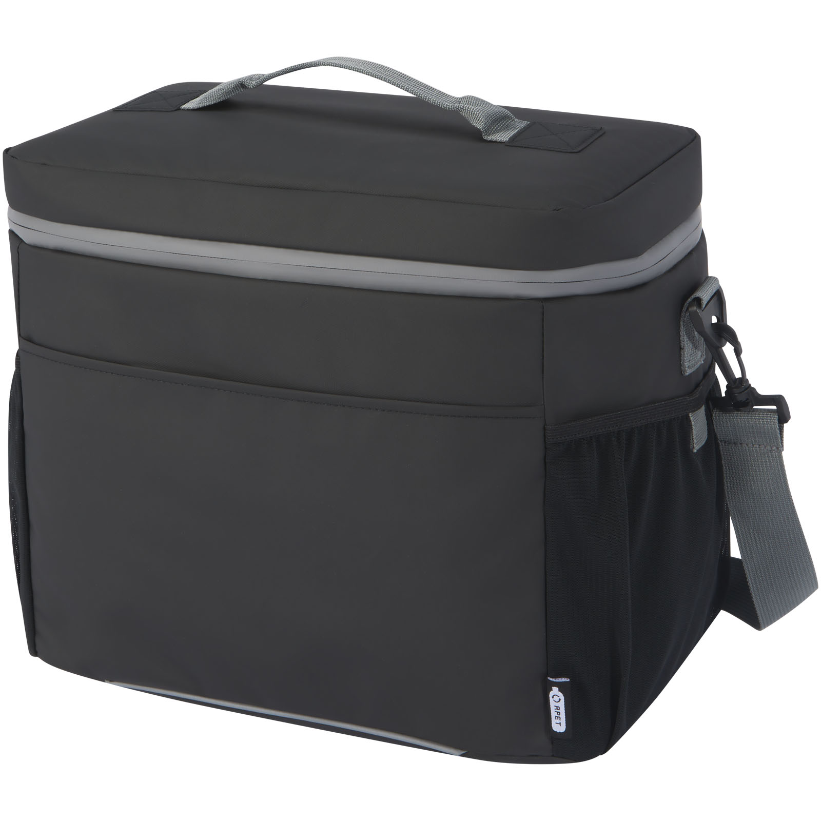 Aqua wasserabweisende Kühltasche für 20 Dosen aus GRS Recyclingmaterial 22 L Aqua wasserabweisende Kühltasche für 20 Dosen aus GRS Recyclingmaterial 22 L