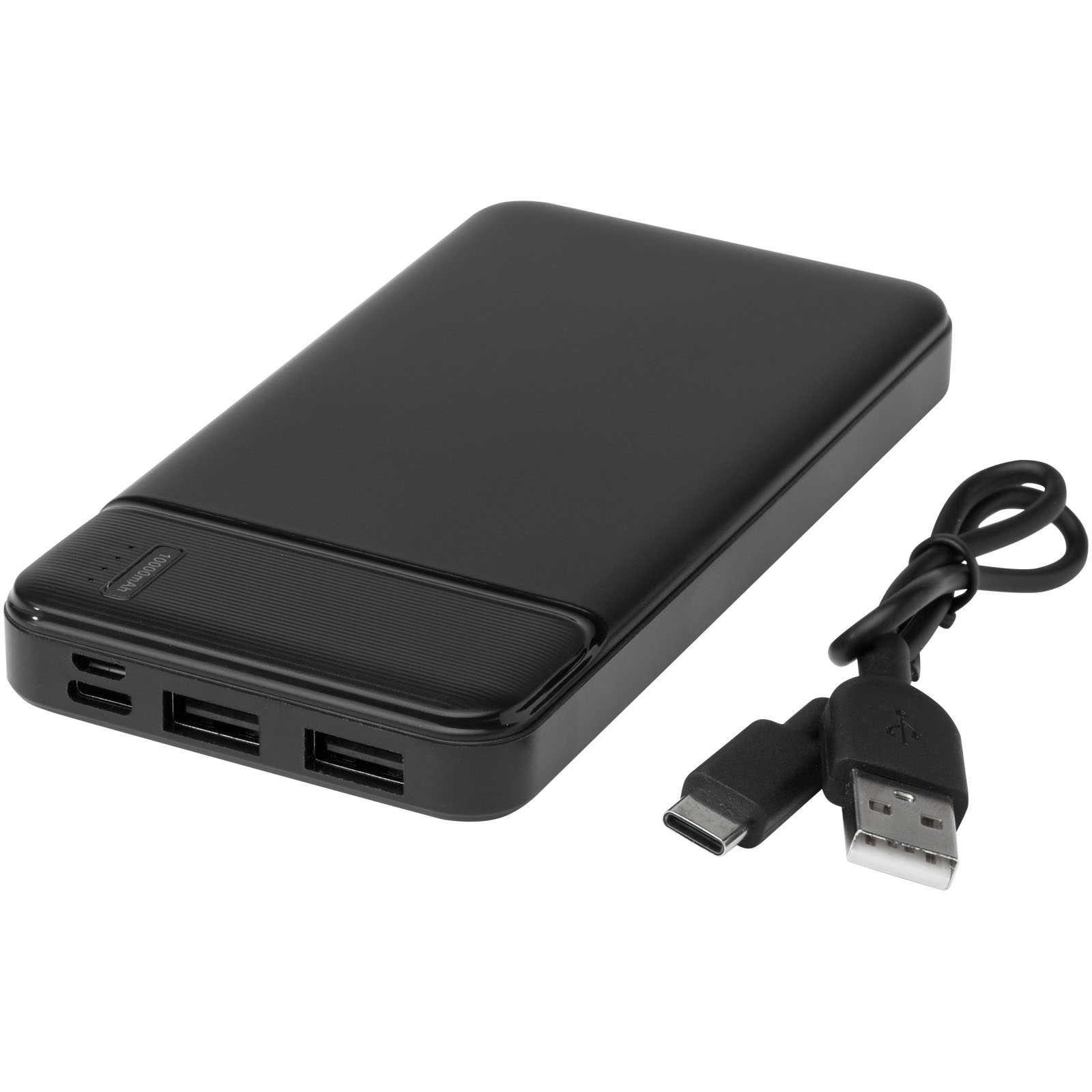 Loop 10.000 mAh Powerbank aus recyceltem Kunststoff