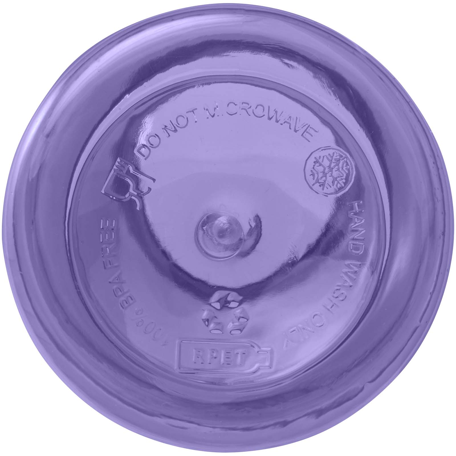 Oregon 400 ml RCS-zertifizierte Trinkflasche aus recyceltem Kunststoff mit Karabiner 