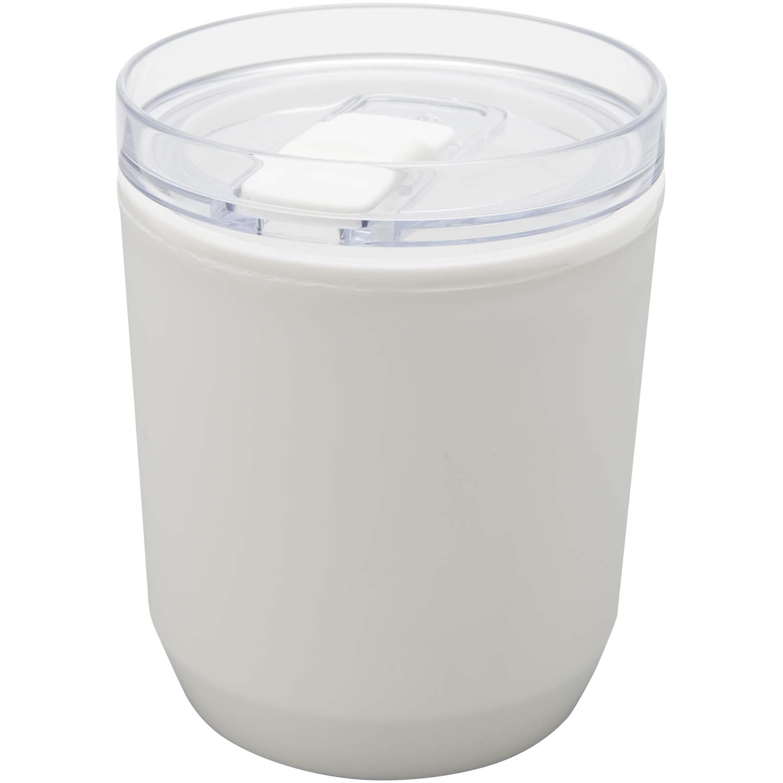 Hudson 180 ml doppelwandiger Becher aus recyceltem Kunststoff Hudson 180 ml doppelwandiger Becher aus recyceltem Kunststoff