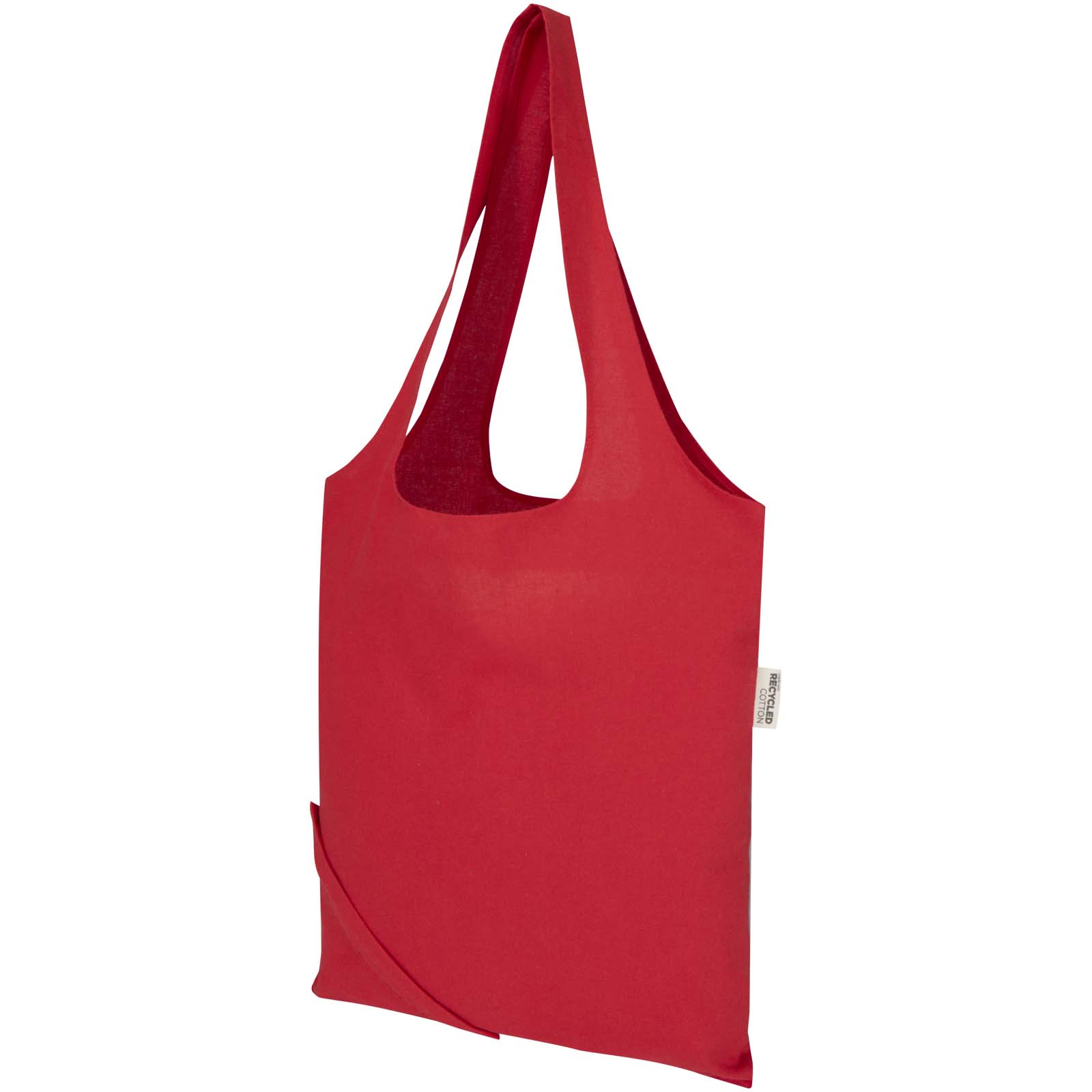 Madras Blend 140 g/m², GRS-zertifizierte, faltbare Baumwoll Tragetasche, 7 l