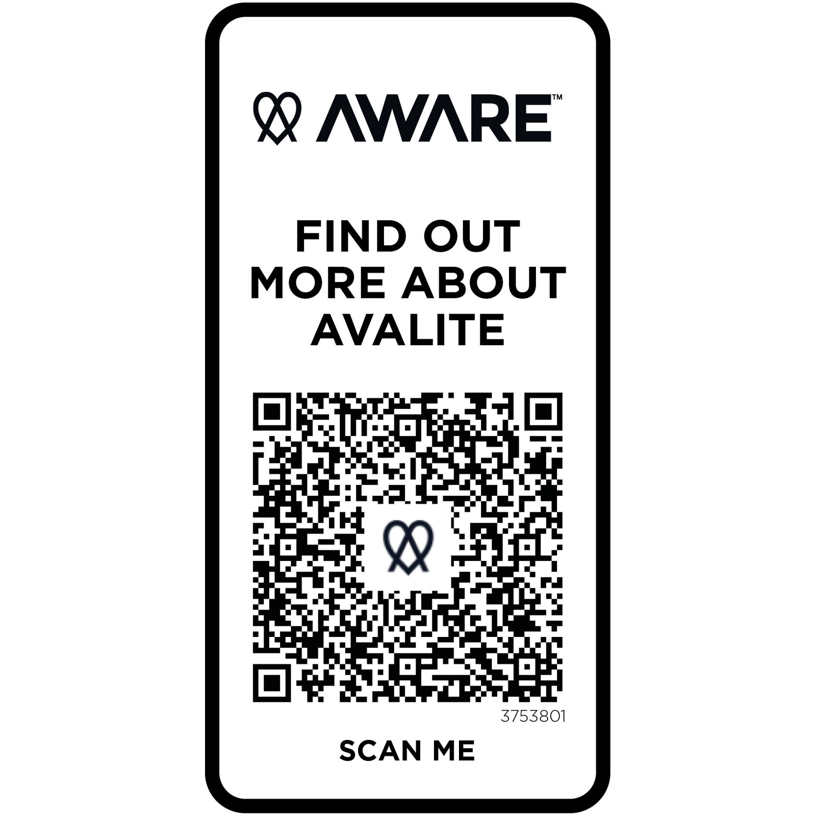Avalite 160 g/m² Aware™ T-Shirt aus recyceltem Material Unisex