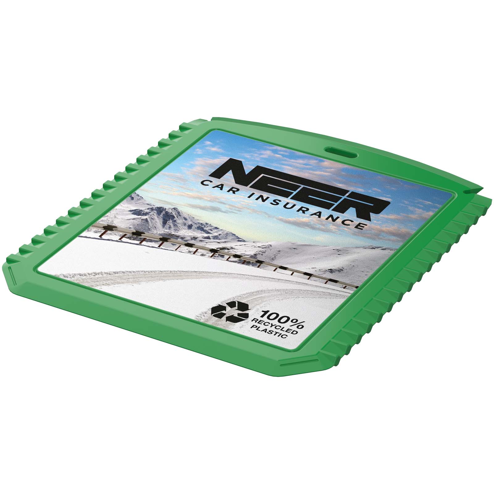 Thrym rechteckiger Eiskratzer aus recyceltem Kunststoff