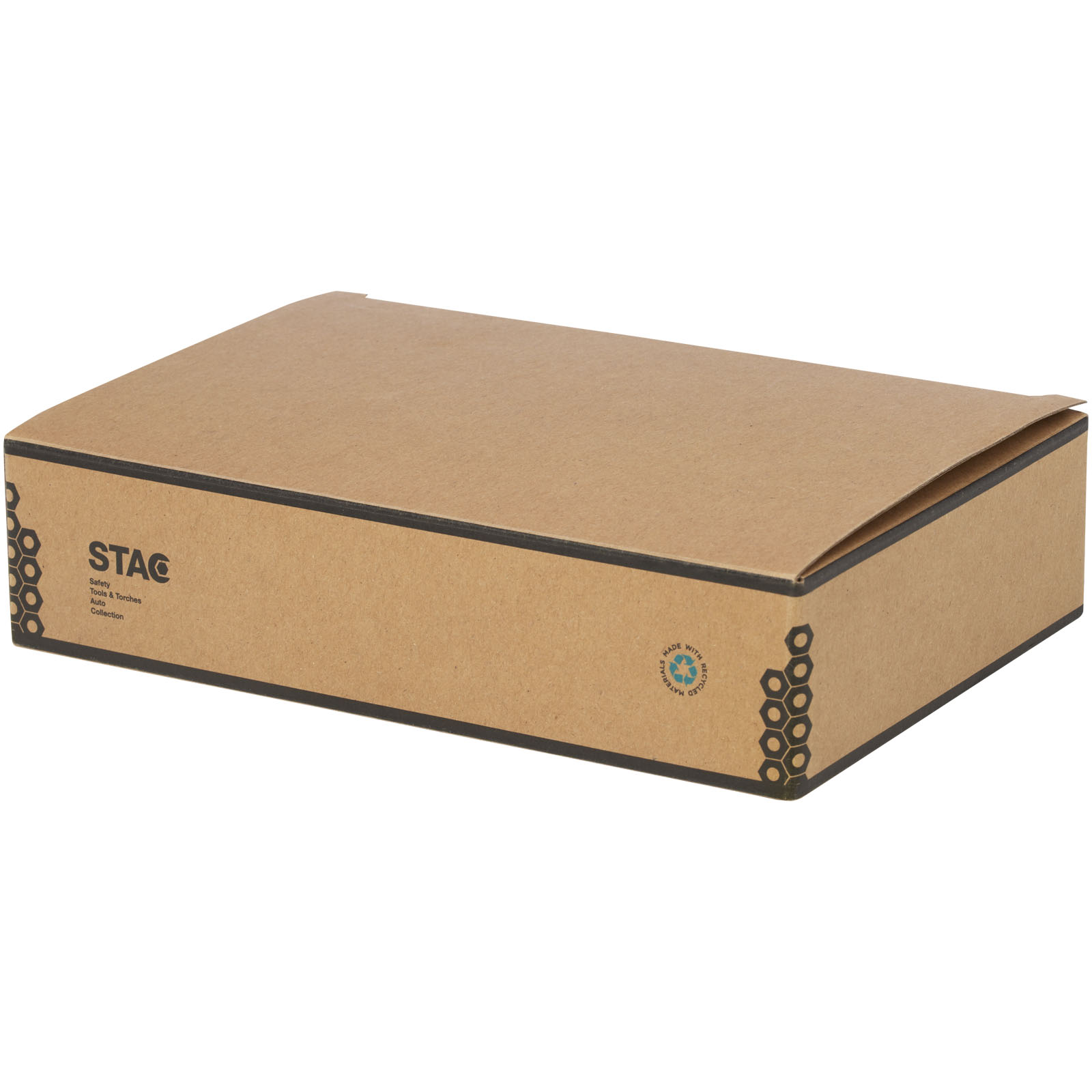 Spike 24-teiliges Werkzeugset aus recyceltem RCS Kunststoff mit Korketui