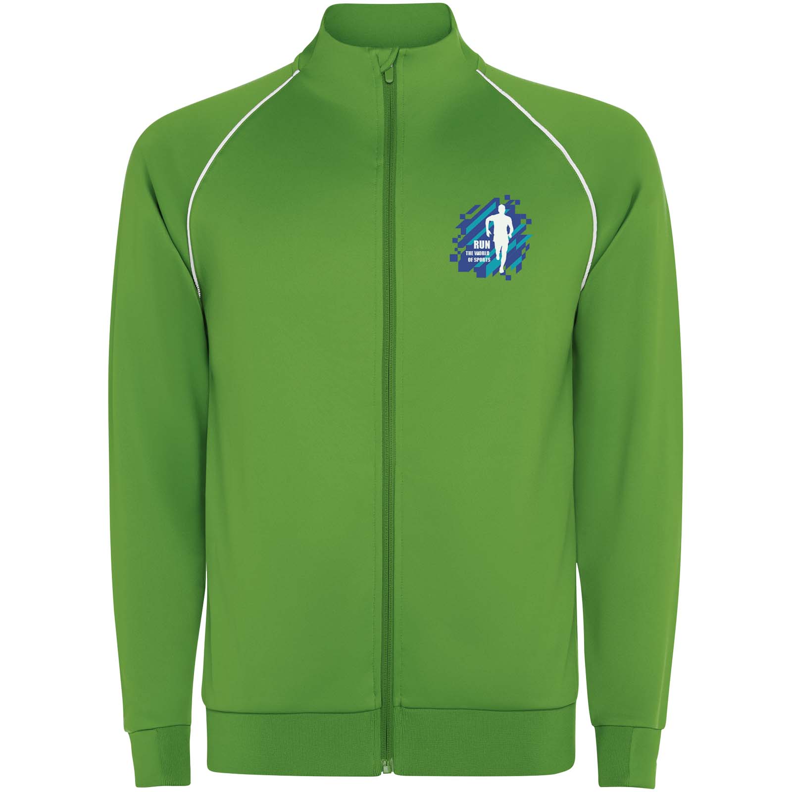 Valier Herren Sweatshirt mit durchgehendem Reißverschluss