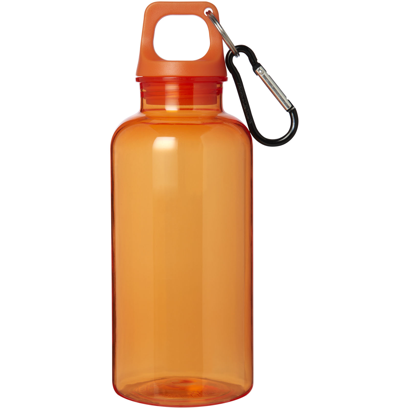 Oregon 400 ml RCS-zertifizierte Trinkflasche aus recyceltem Kunststoff mit Karabiner
