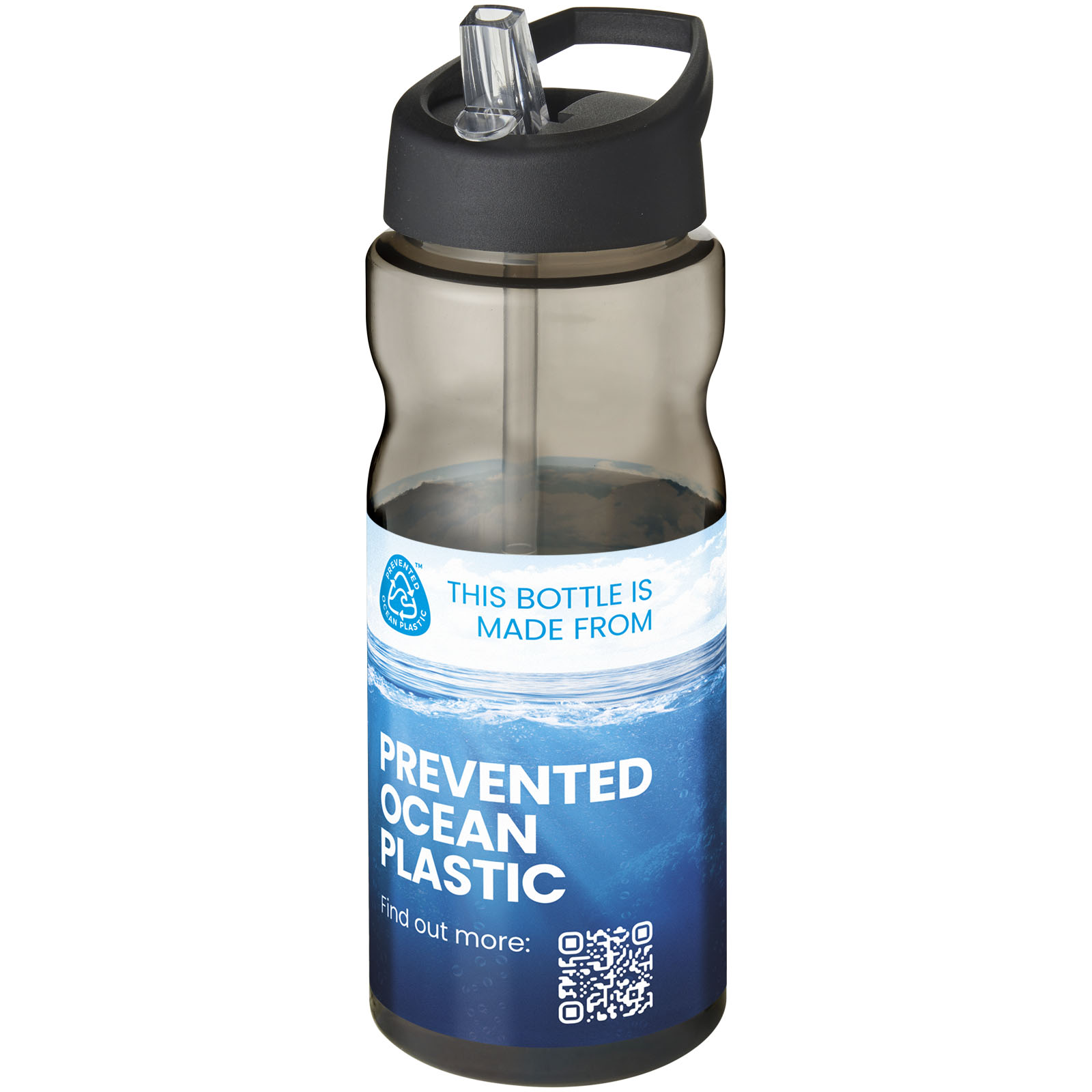 H2O Active® Eco Base 650 ml Sportflasche mit Ausgussdeckel