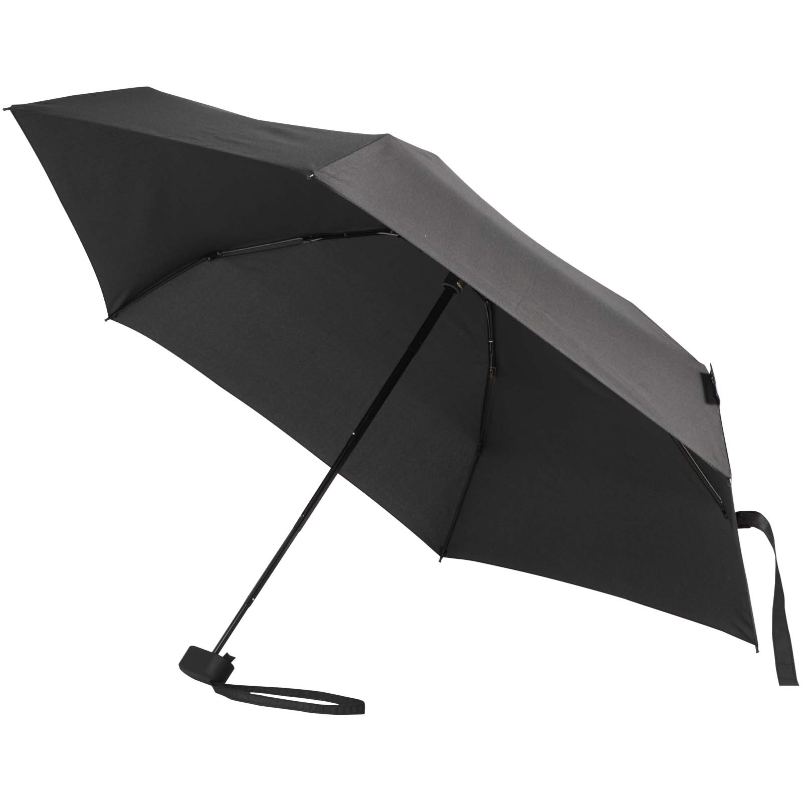 Jill 19" – zusammenklappbarer, kompakter 5-teiliger RPET-Regenschirm