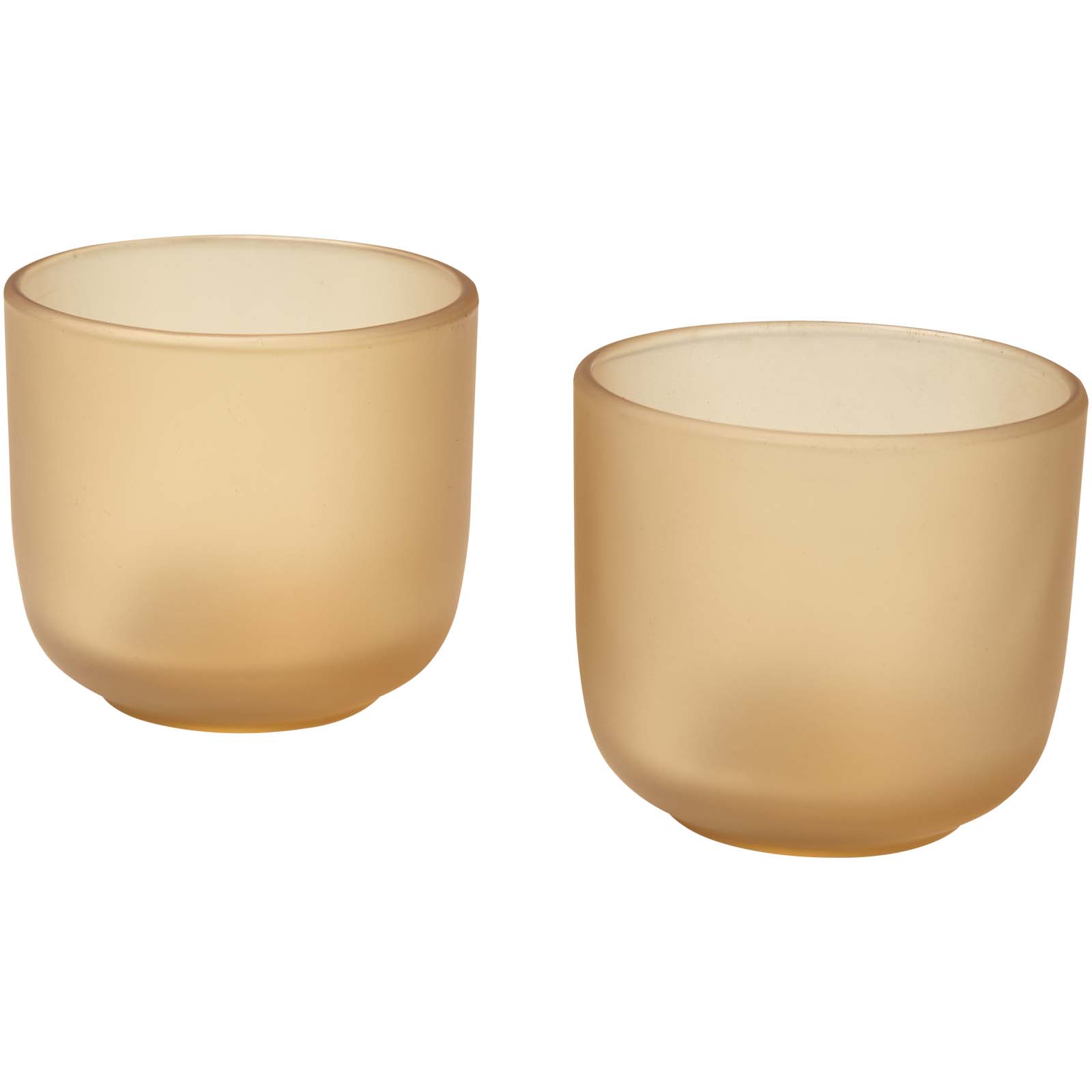 Mal 200 ml Glasbecher – 2er-Set, matt