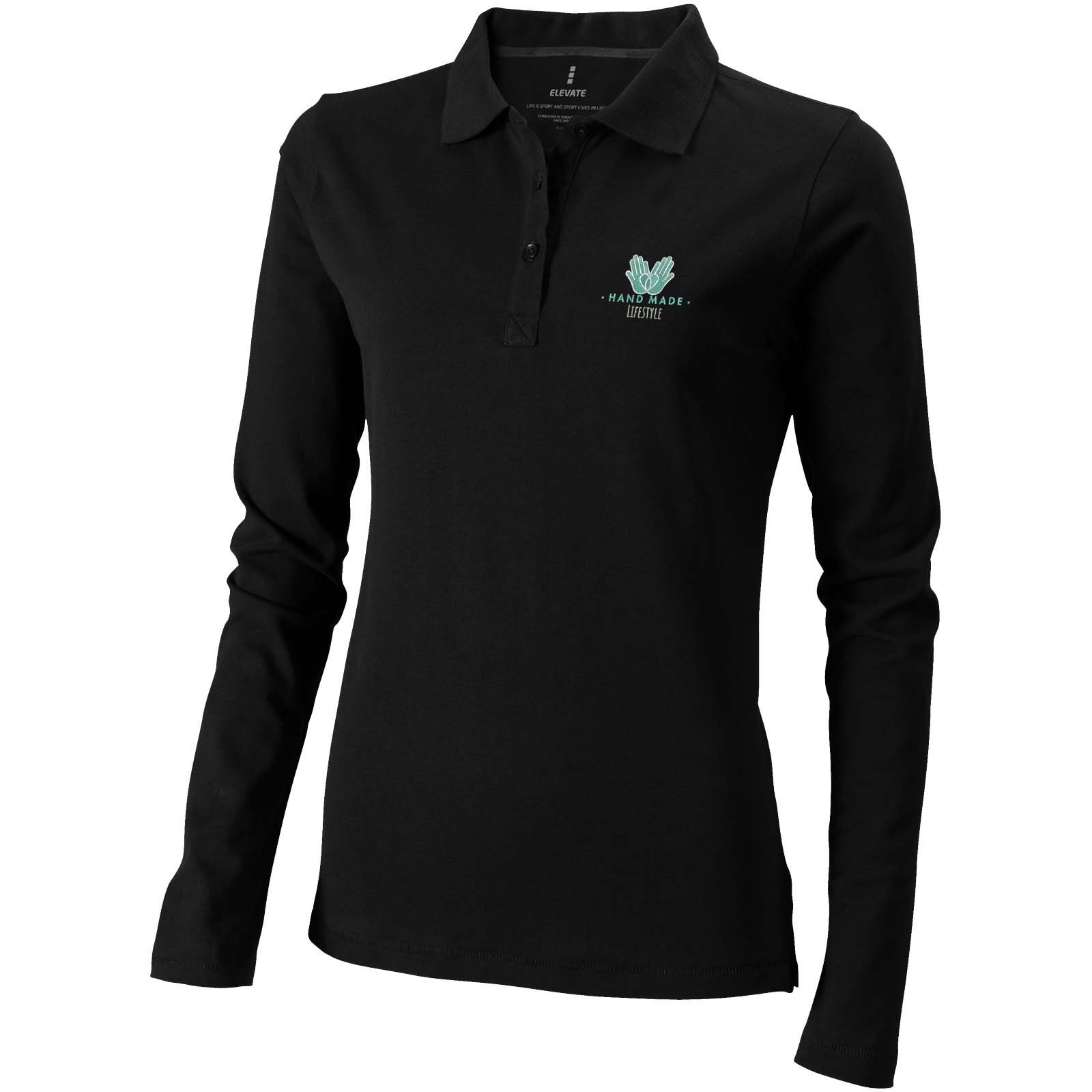 Calgary Langarm Poloshirt für Damen
