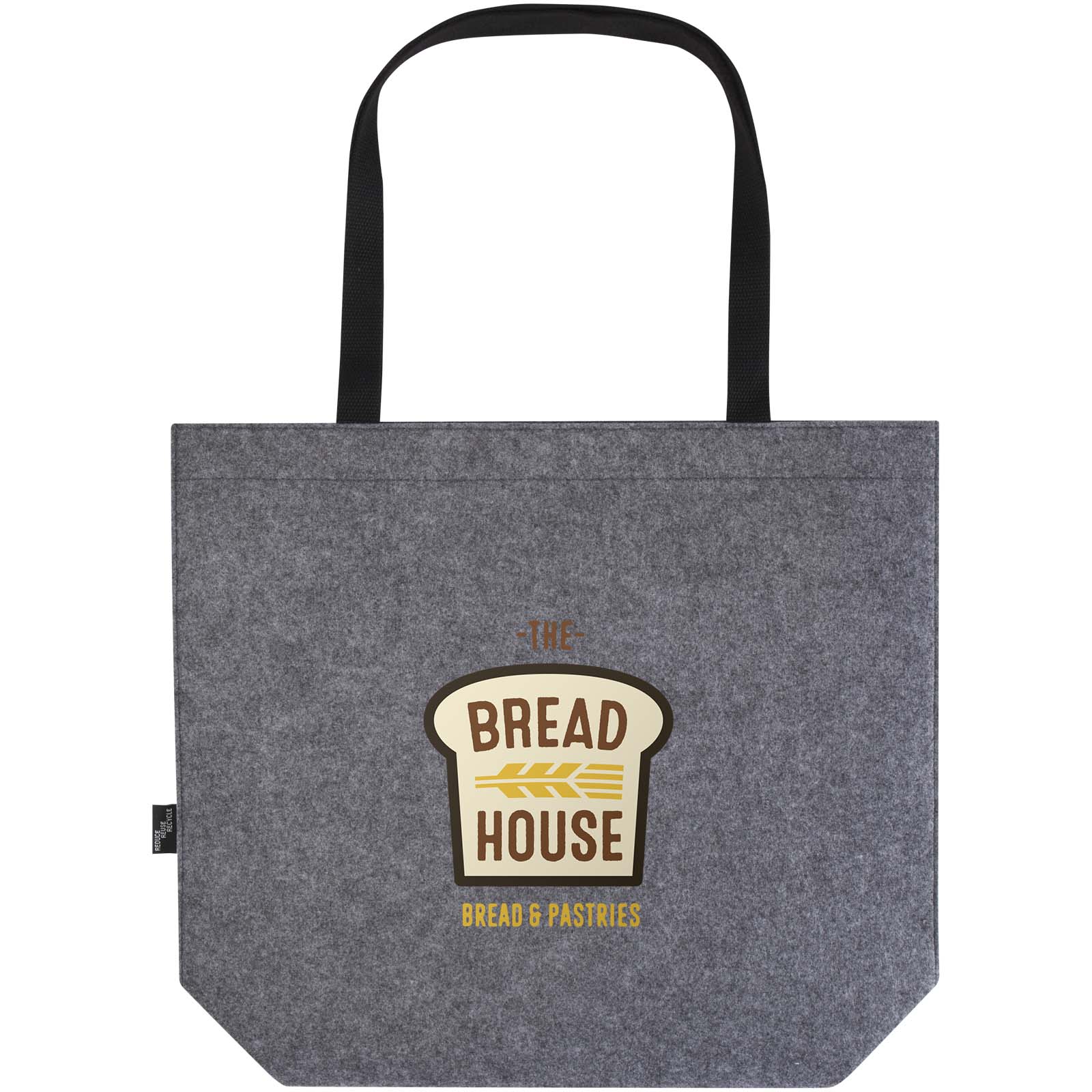 Felta Tragetasche mit Zwickel aus recyceltem GRS-Filz 20 L