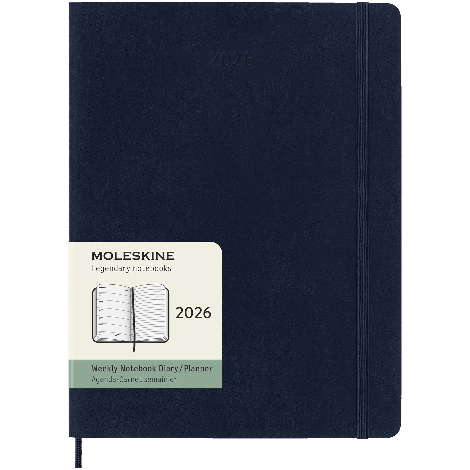 Moleskine Softcover 12 Monate Wochenkalender XL